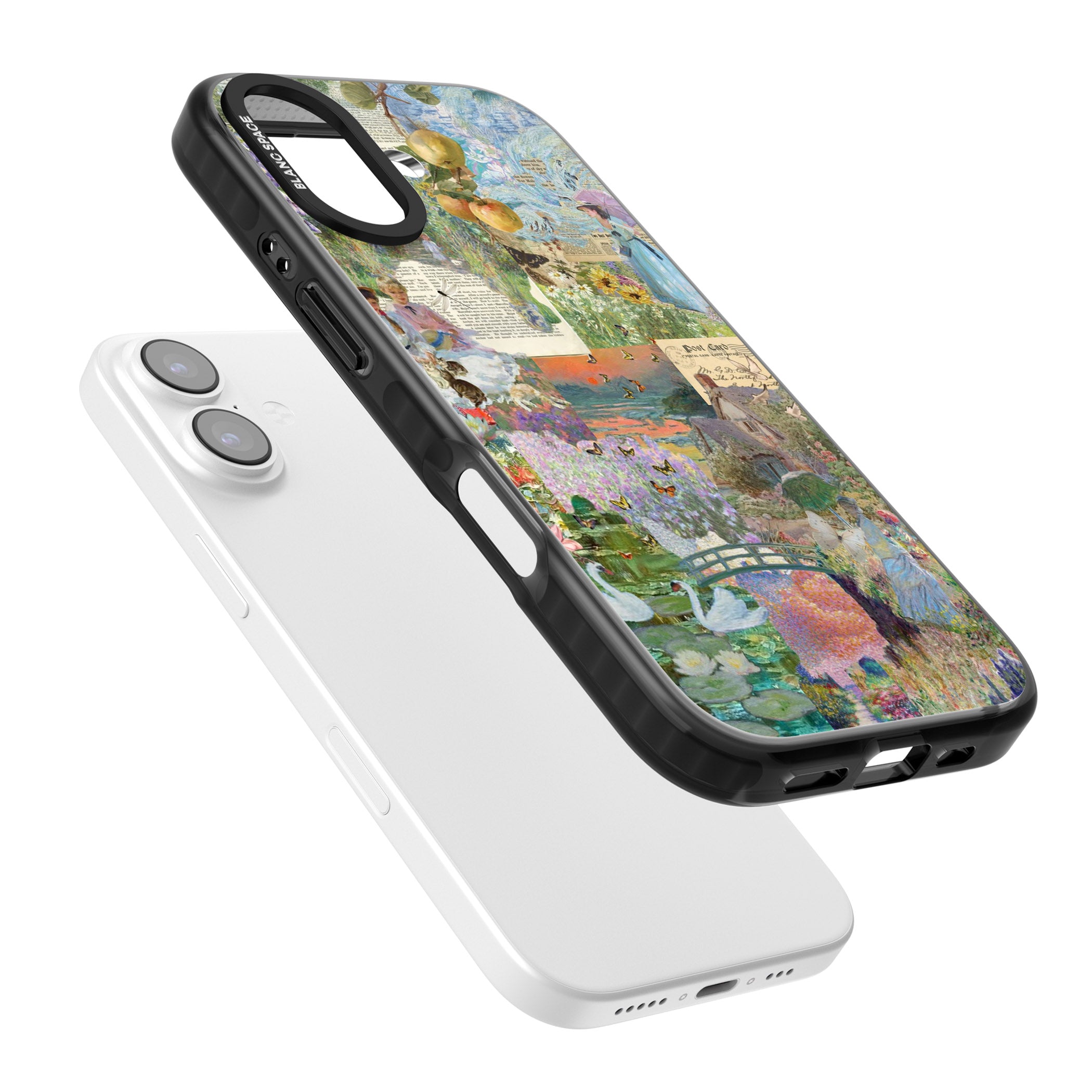 Artful Spring iPhone 17 Impact Black Phone Case Colours