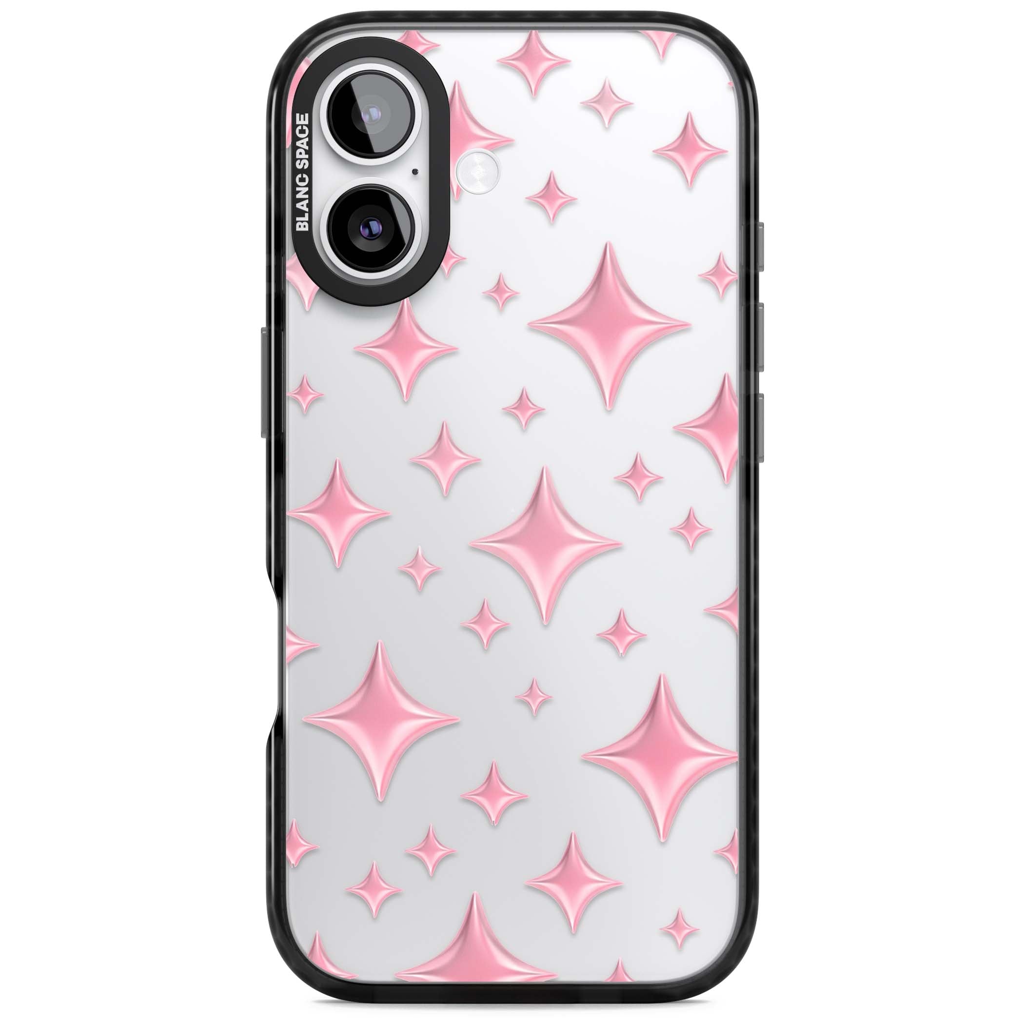 Pink Puff Sparkle Pattern