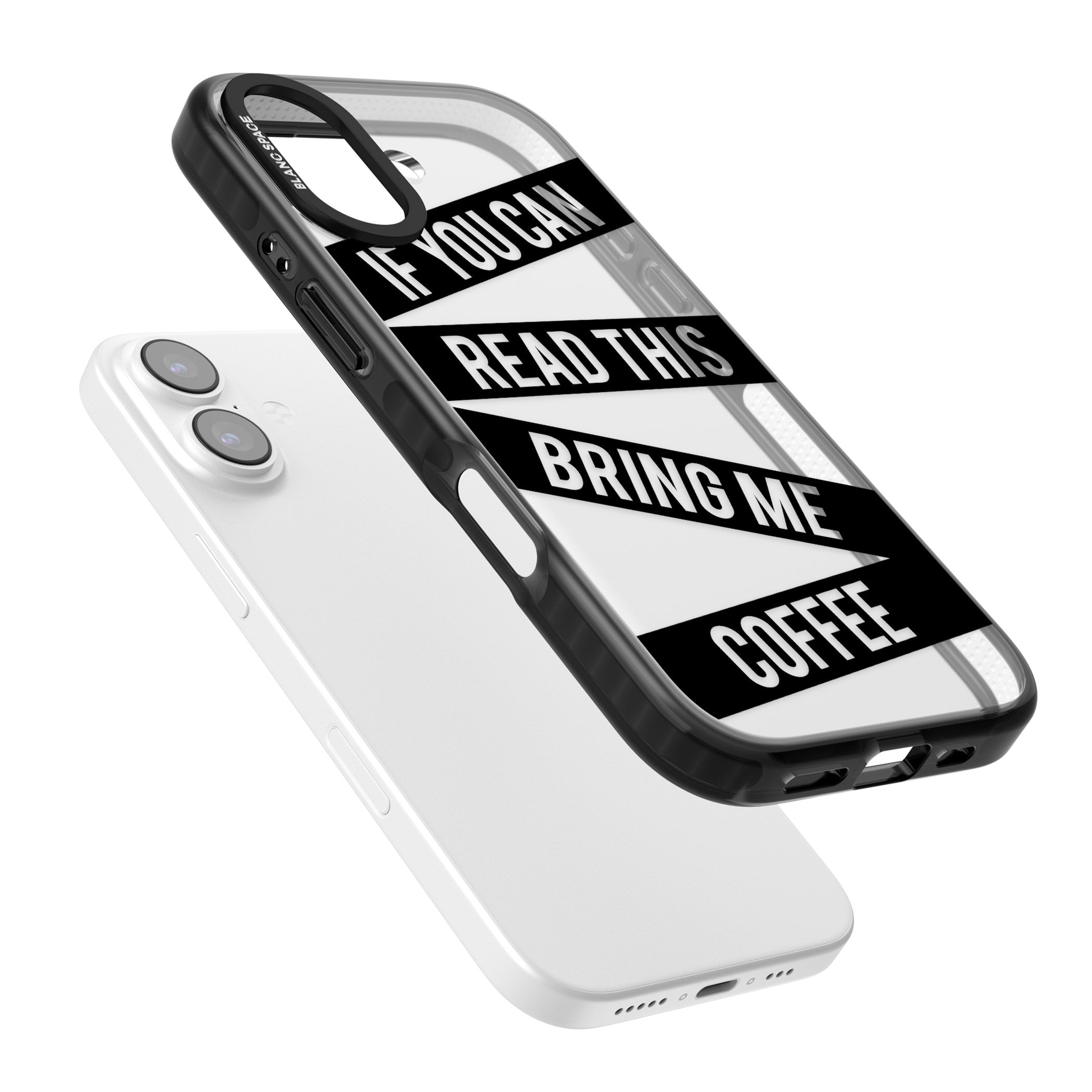 Bring Me Coffee iPhone 17 Impact Black Phone Case Colours