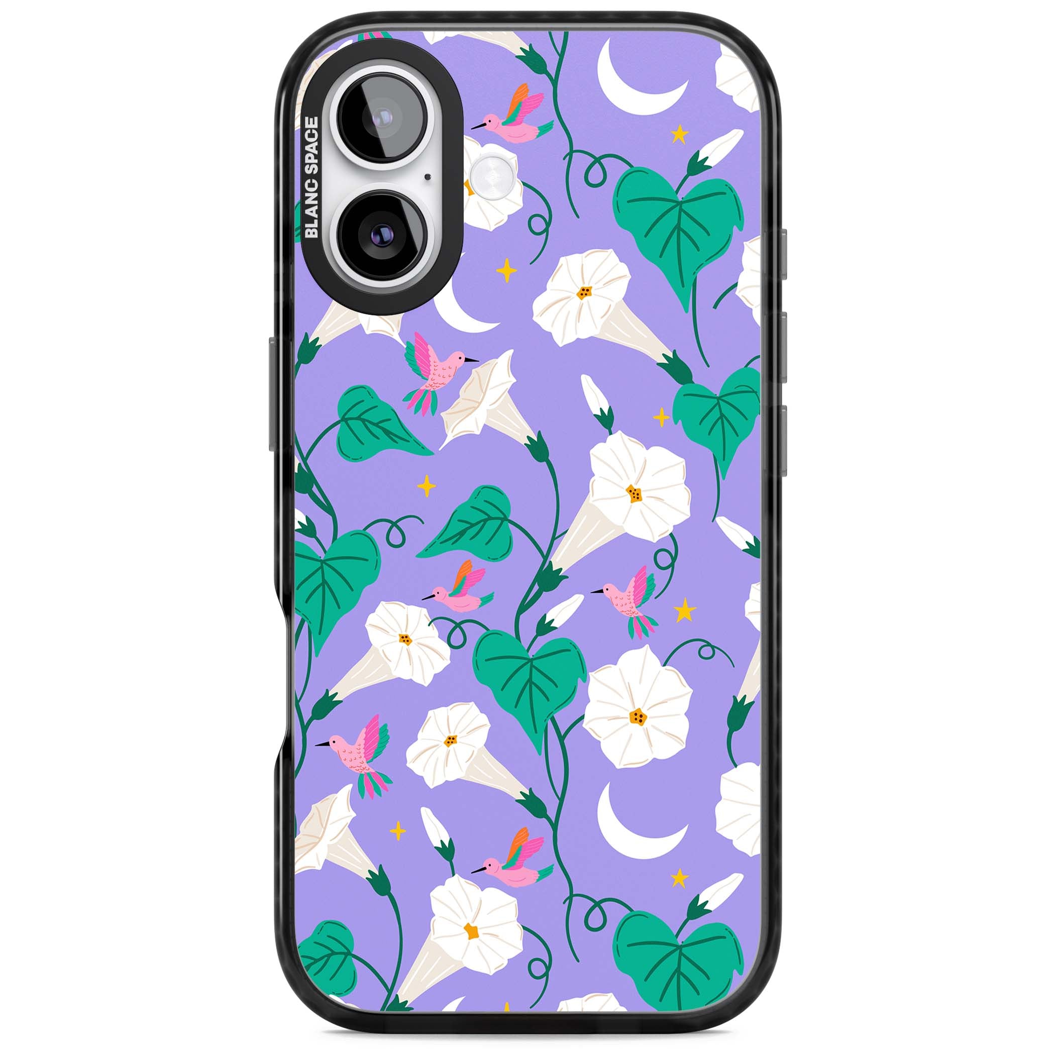 White Tulips on Purple