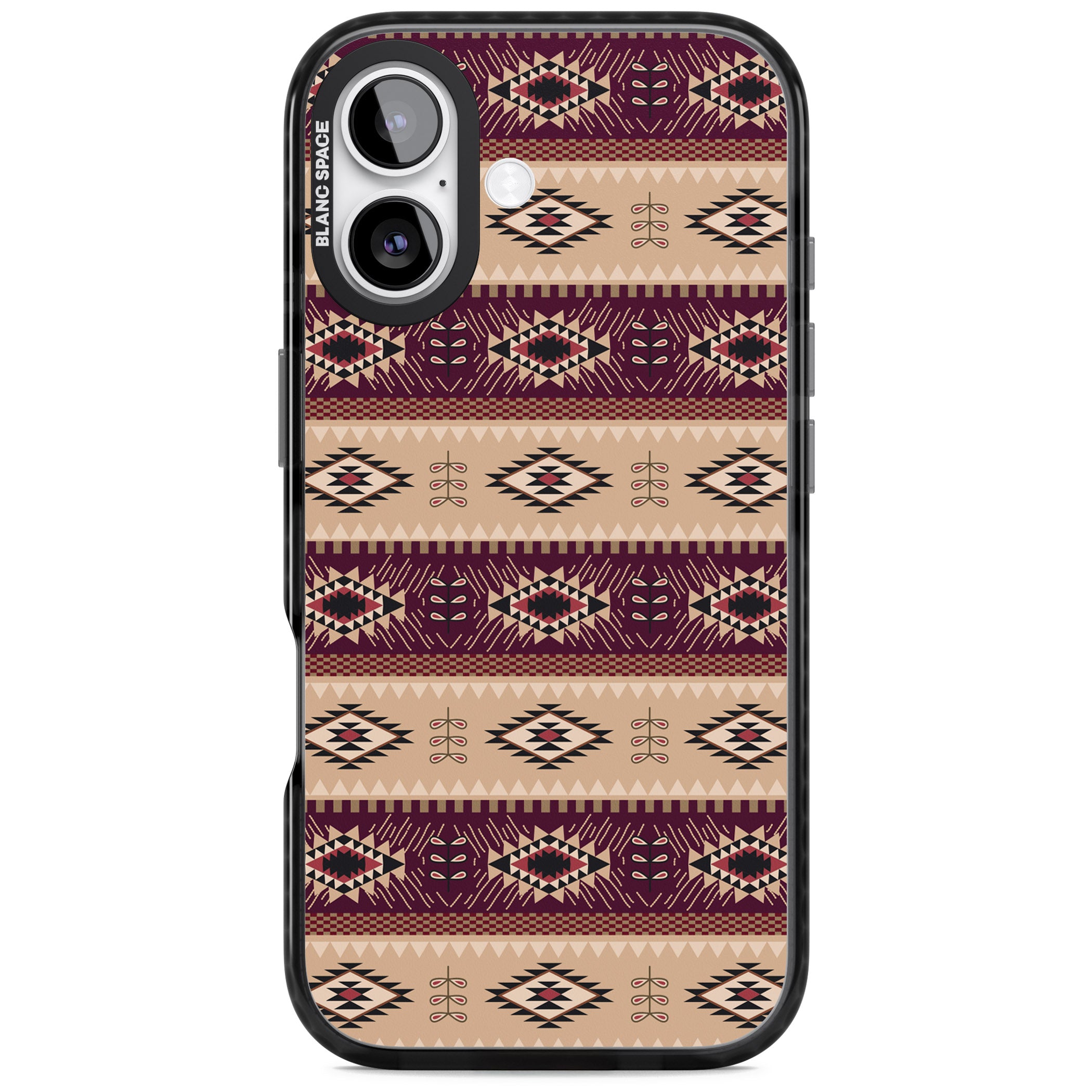 Western Poncho iPhone 17 Impact Black Phone Case