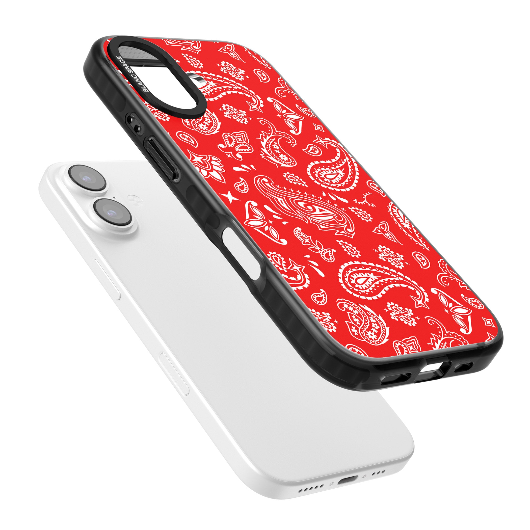 Red Bandana iPhone 17 Impact Black Phone Case Colours