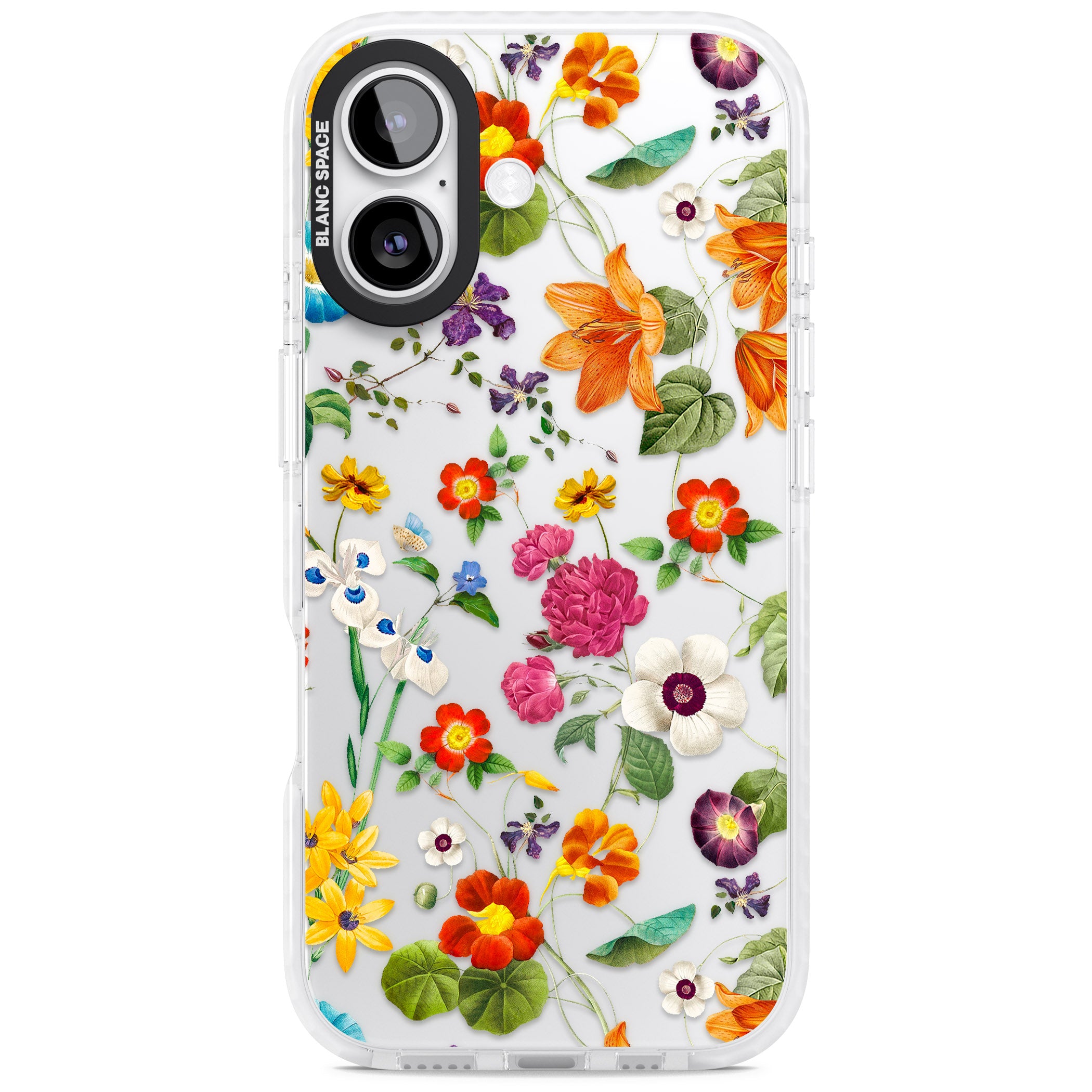 Whimsical Wildflowers iPhone 17 Impact Clear Phone Case