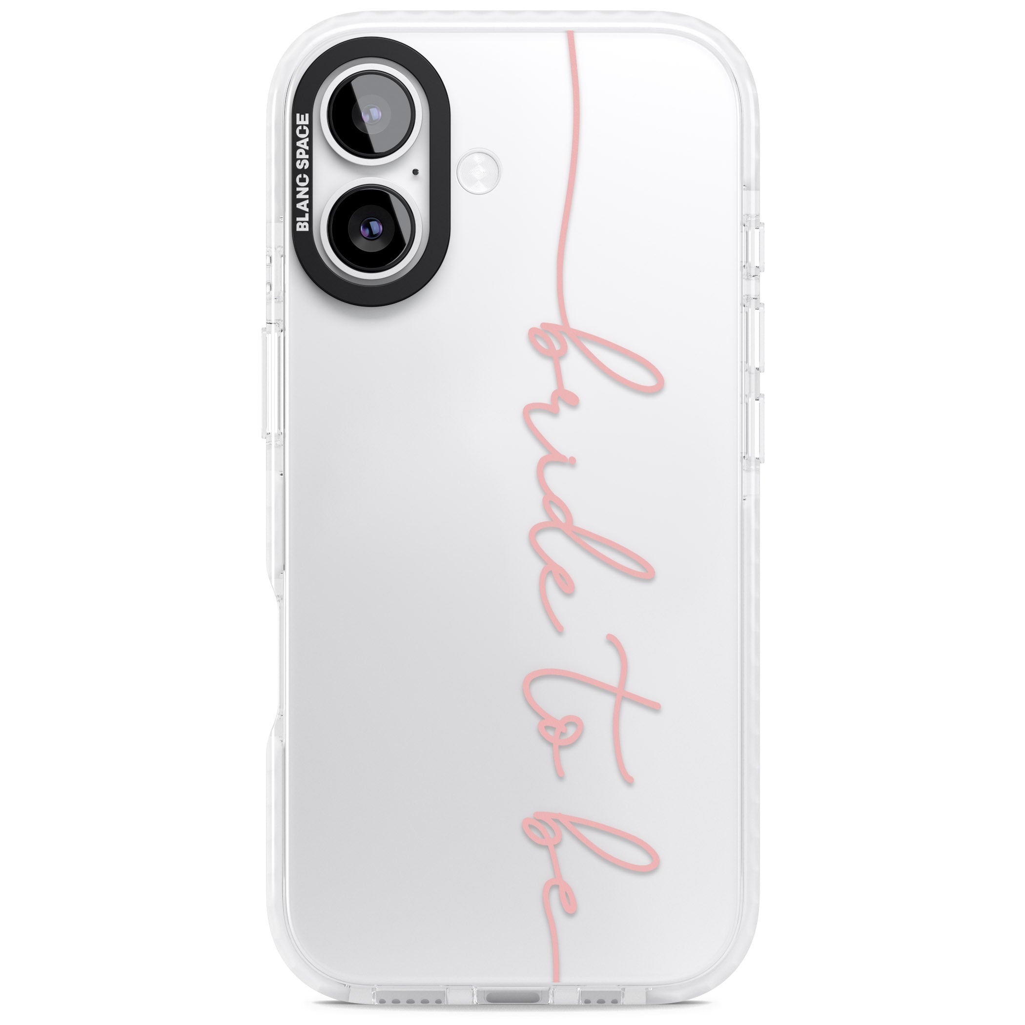 Bride To Be iPhone 17 Impact Clear Phone Case