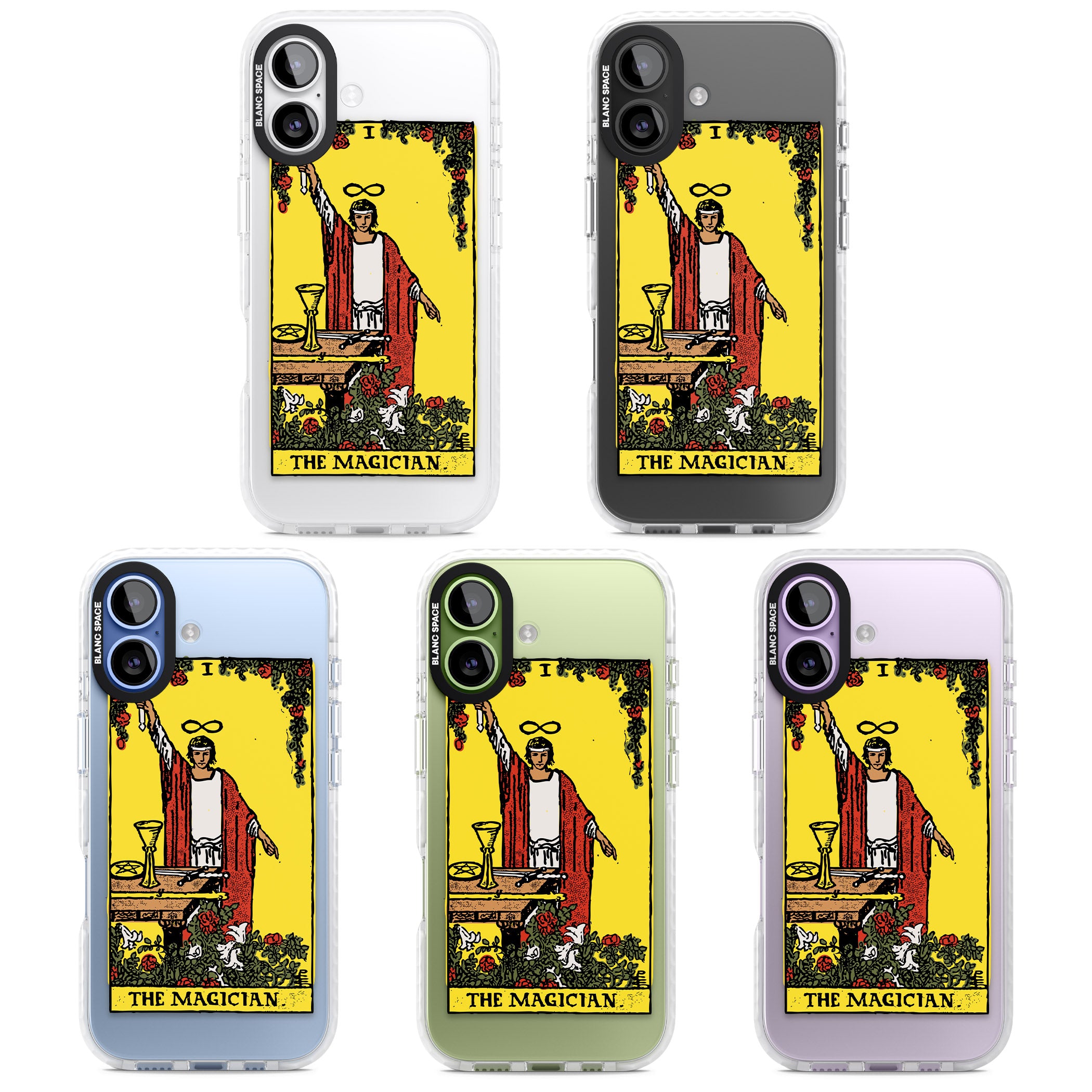 Personalised The Magician Tarot Card (Color) iPhone 17 Impact Clear Phone Case APT Impact Protection