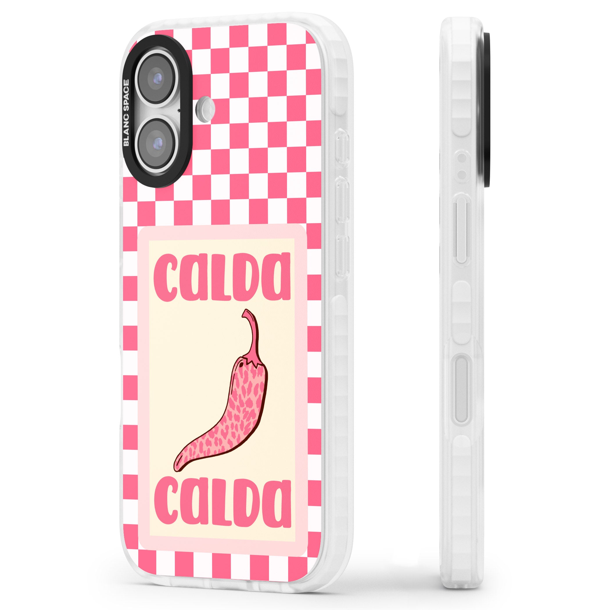 Calda iPhone 17 Impact Clear Phone Case Side Profile