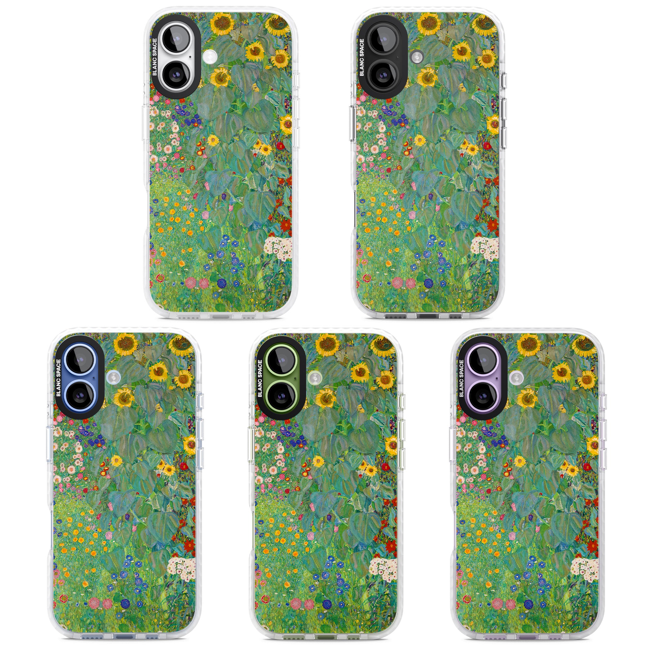 Farm Garden With Sunflowers iPhone 17 Impact Clear Phone Case APT Impact Protection