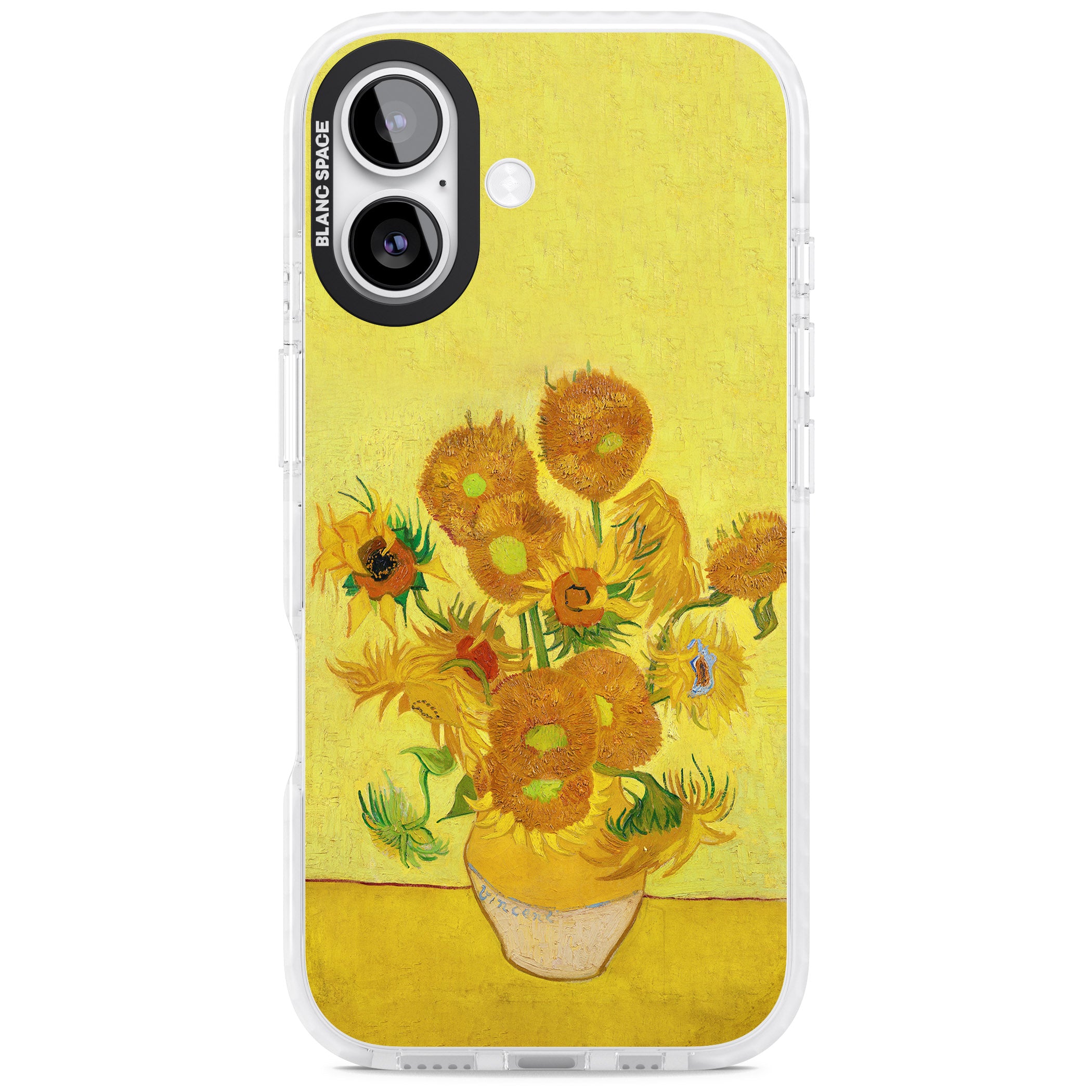 Sunflowers iPhone 17 Impact Clear Phone Case