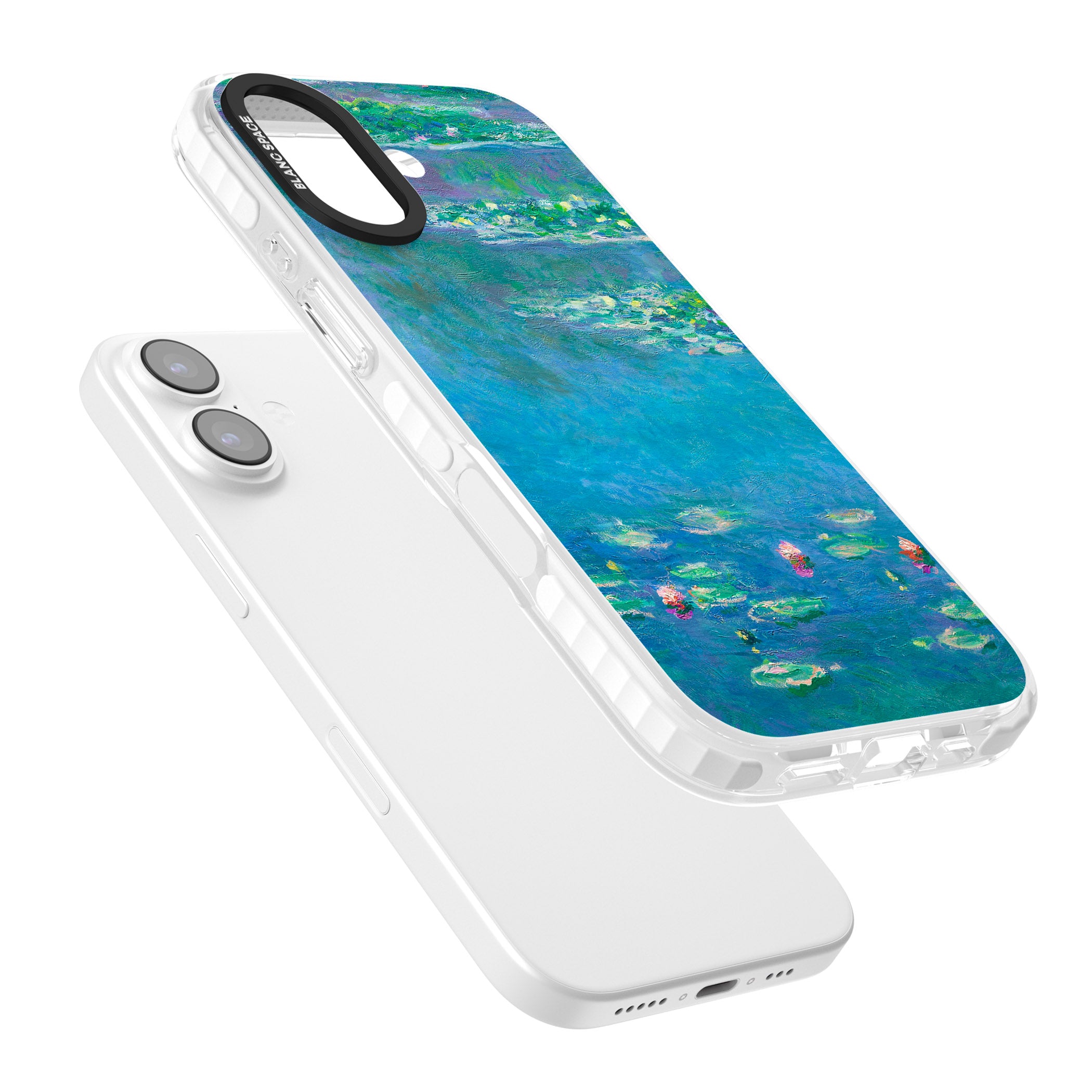 Water Lilies iPhone 17 Impact Clear Phone Case Colours