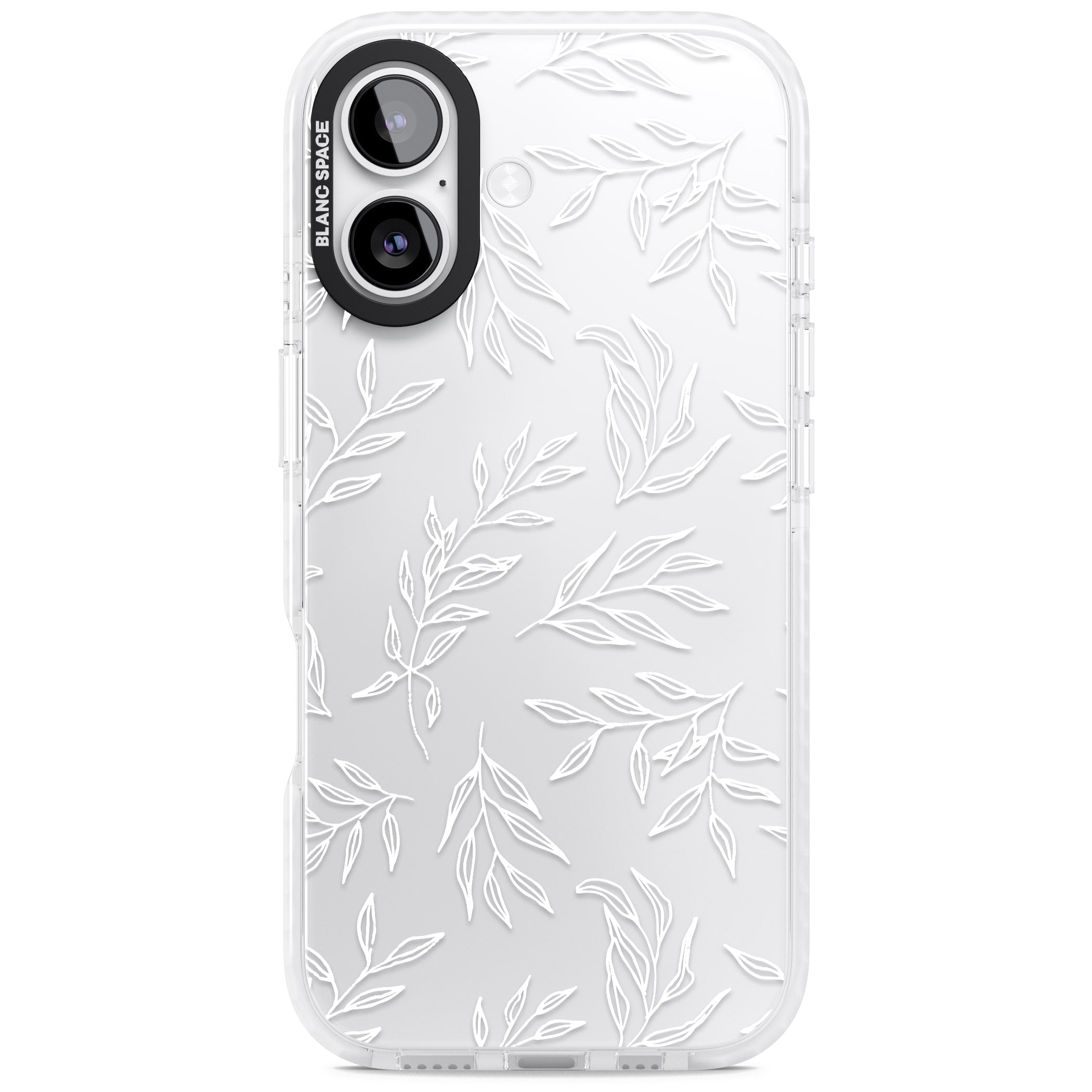 Leafy Botanical iPhone 17 Impact Clear Phone Case