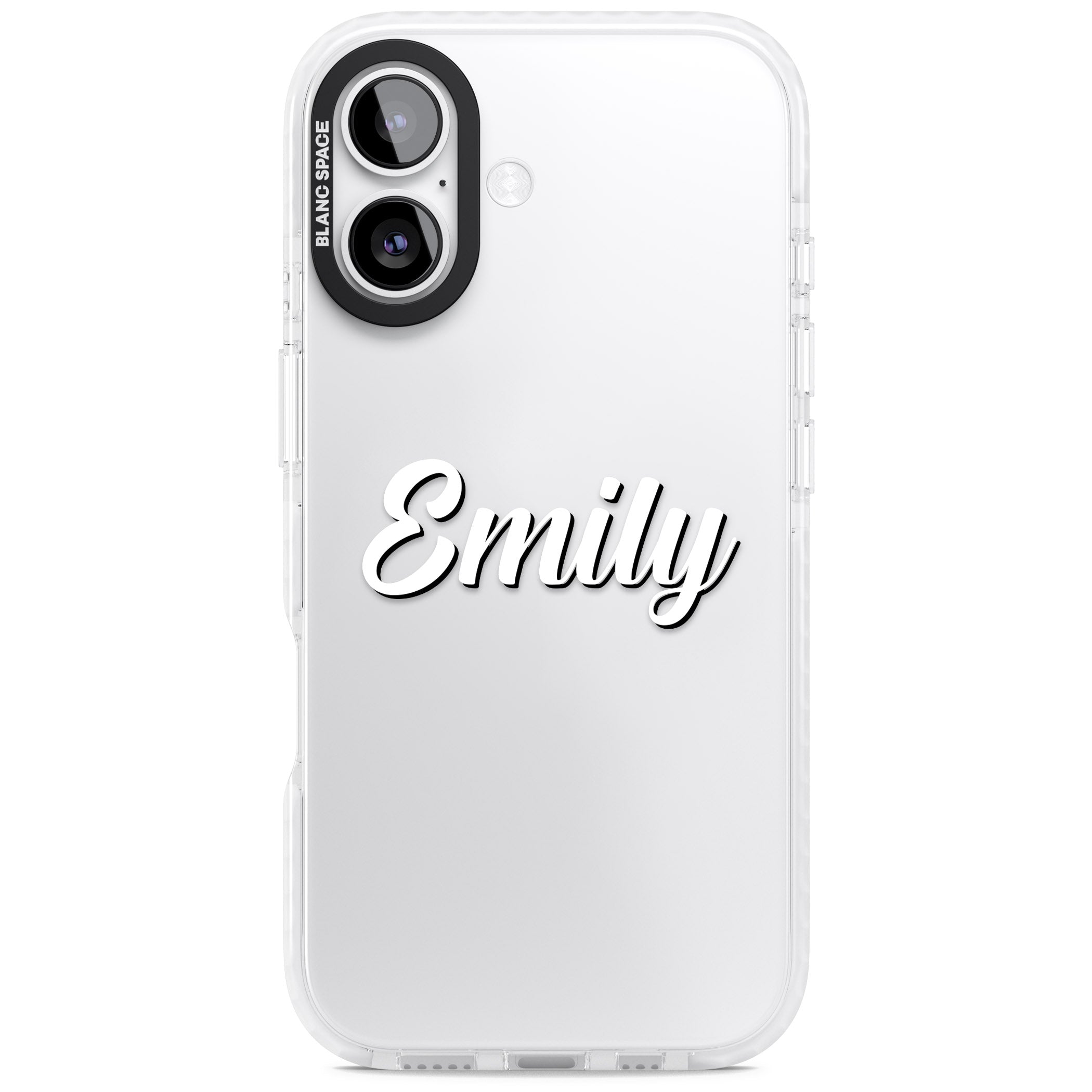 Personalised Cute Name iPhone 17 Impact Clear Phone Case