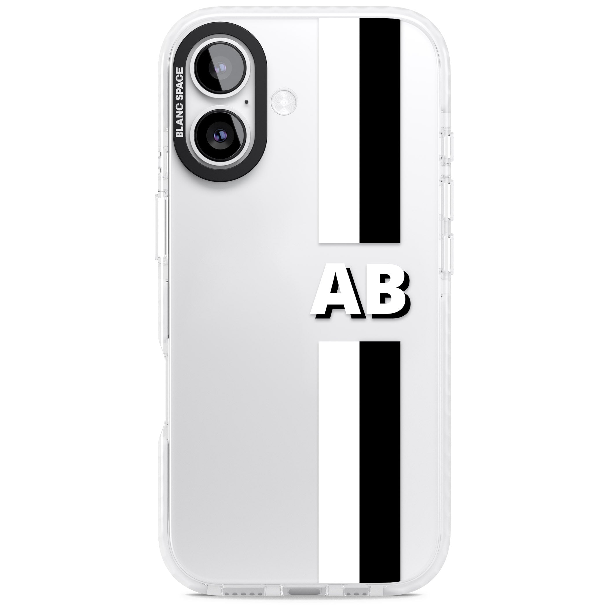 Personalised Bold Two Stripe Name