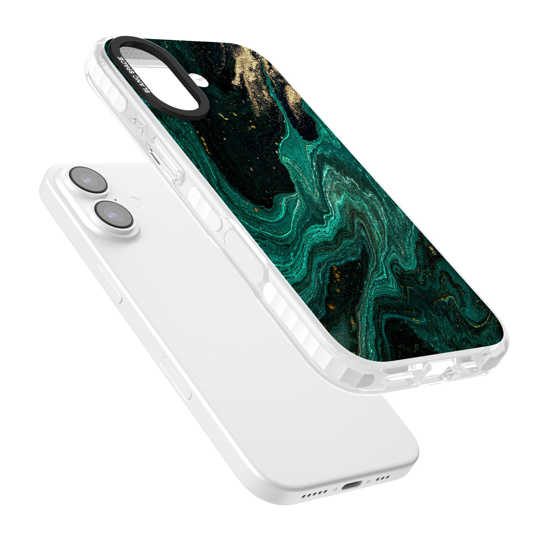 Emerald Lagoon iPhone 17 Impact Clear Phone Case Colours