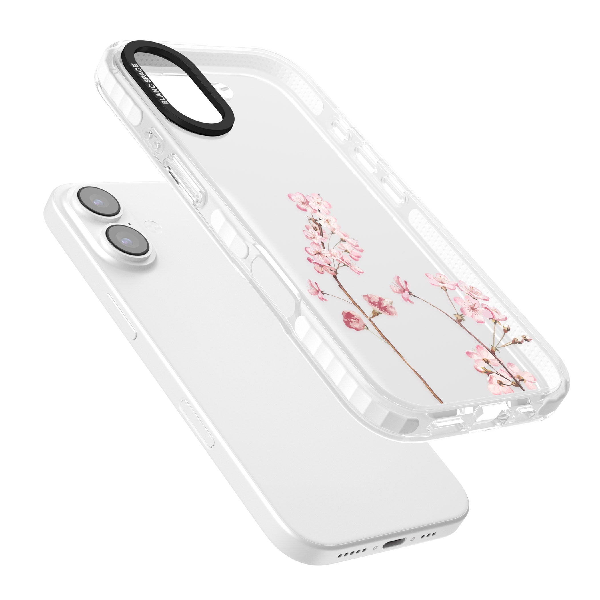 Blossom Flower iPhone 17 Impact Clear Phone Case Colours