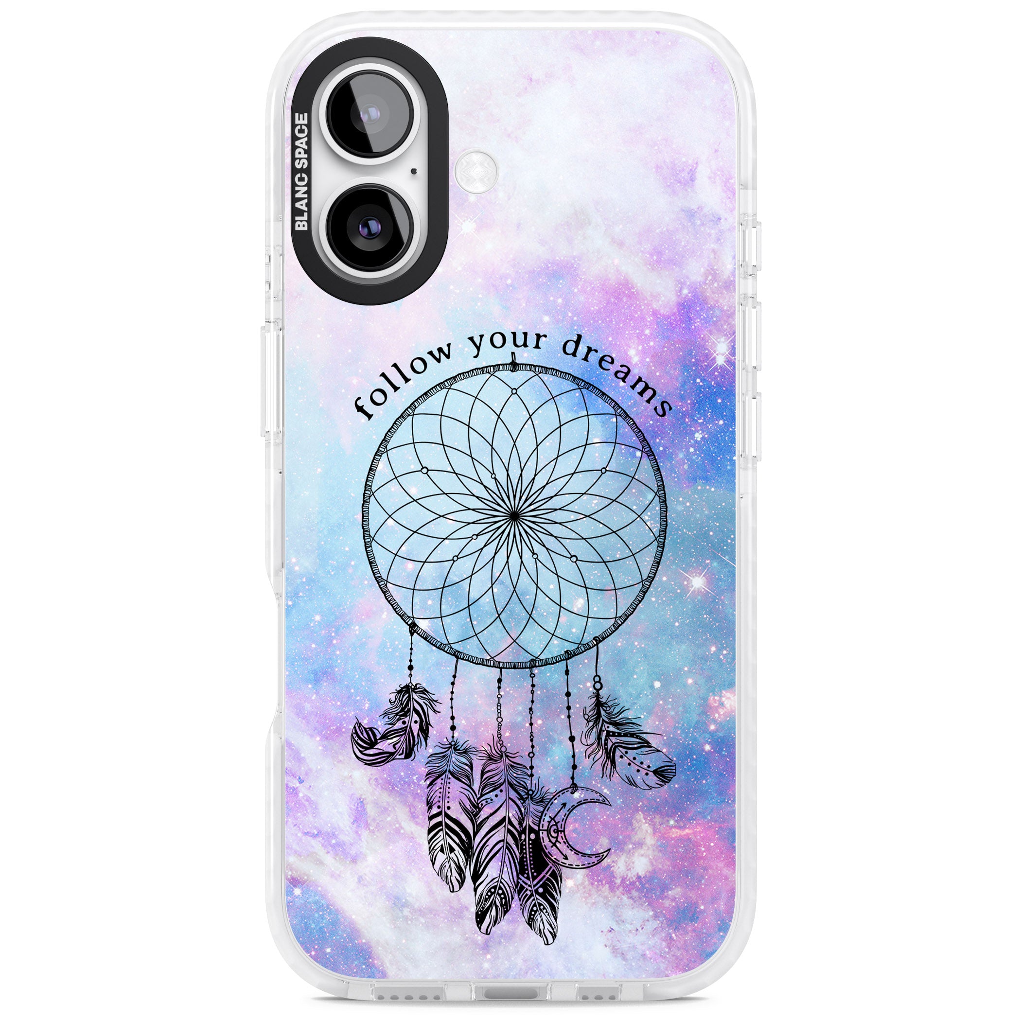 Galaxy Dreamcatcher iPhone 17 Impact Clear Phone Case