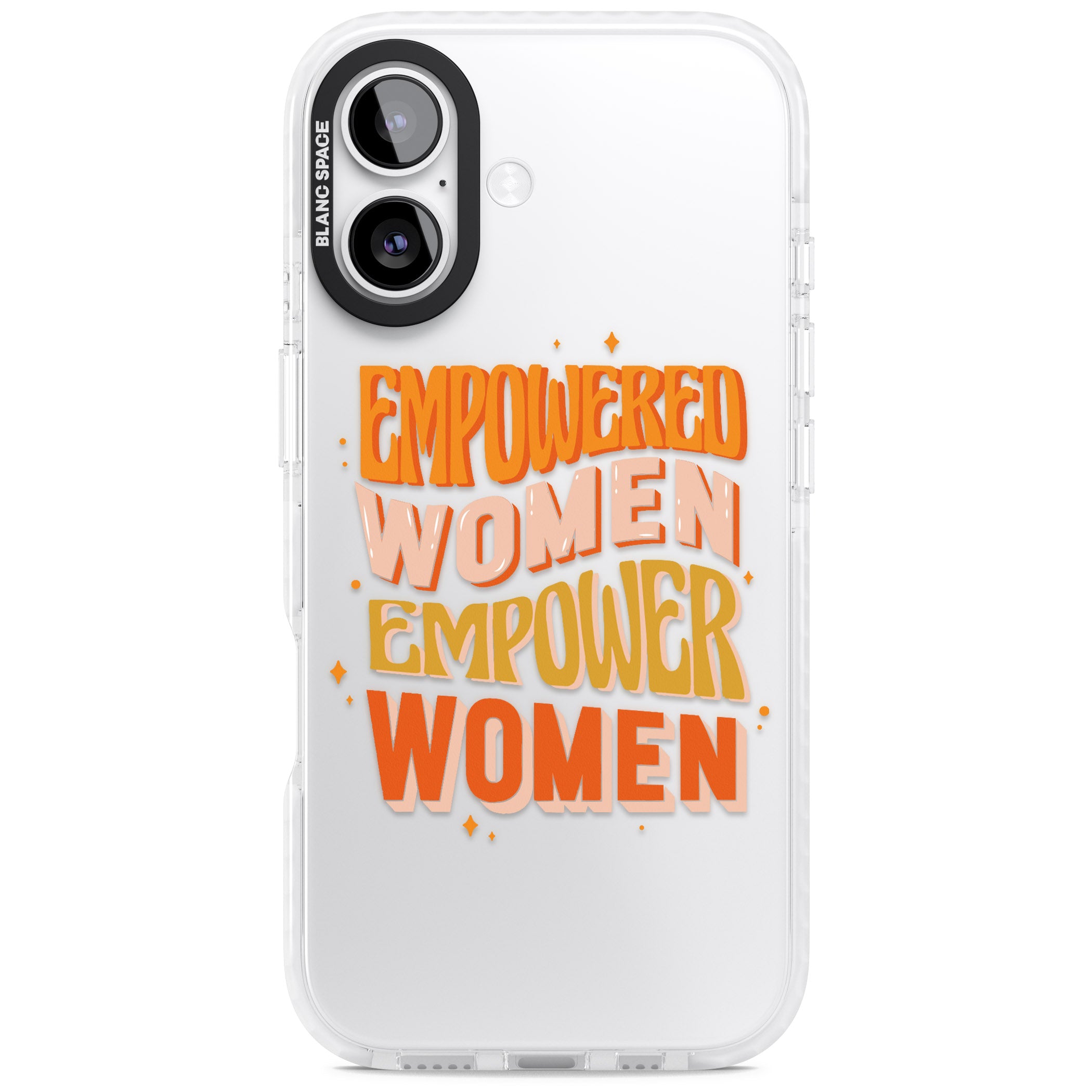 Empowered Women iPhone 17 Impact Clear Phone Case