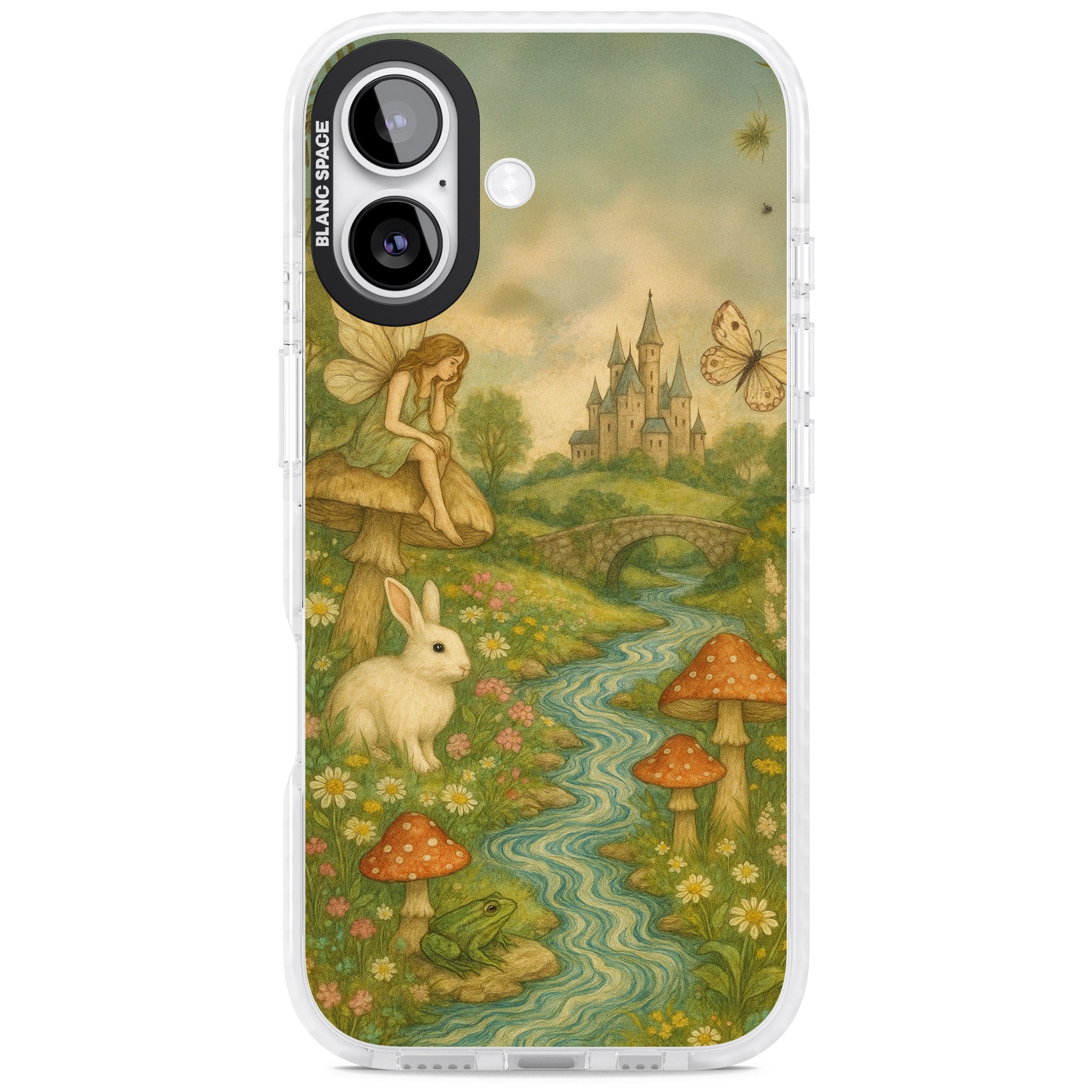 Castle Fairy iPhone 17 Impact Clear Phone Case