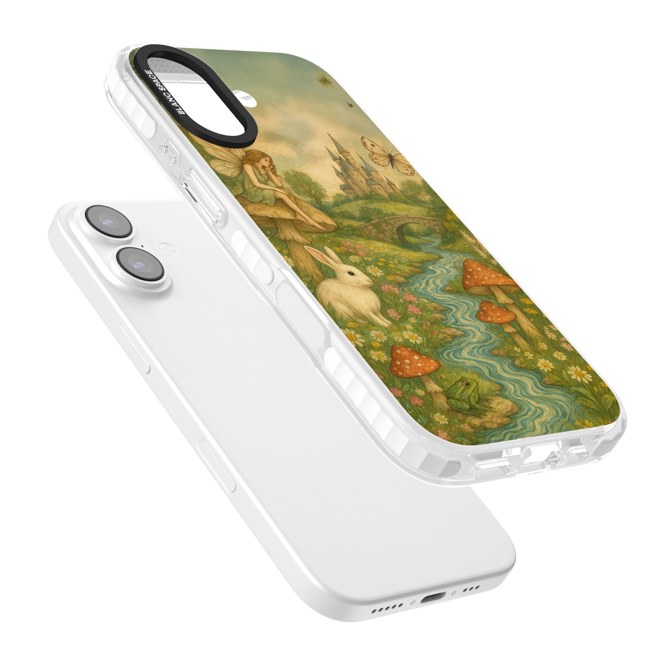 Castle Fairy iPhone 17 Impact Clear Phone Case Colours