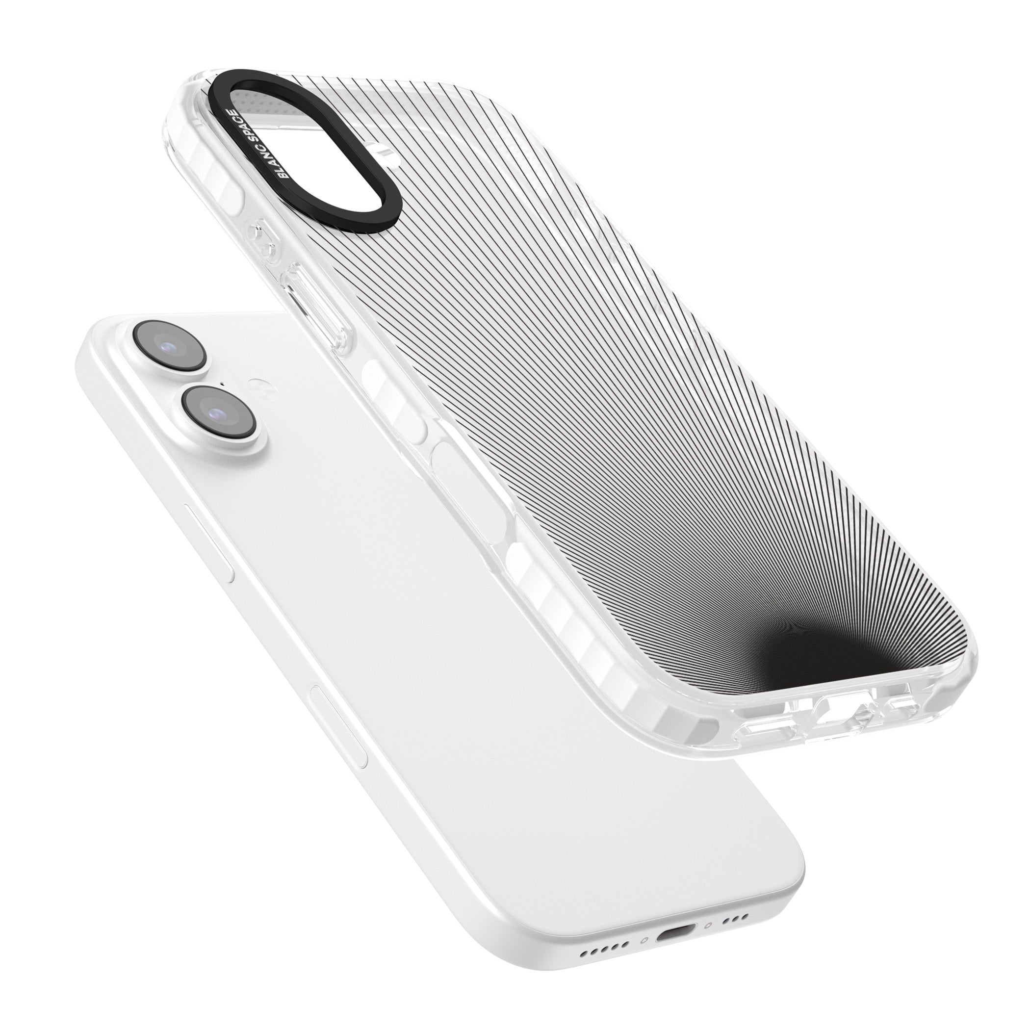 Linear Sunburst iPhone 17 Impact Clear Phone Case Colours