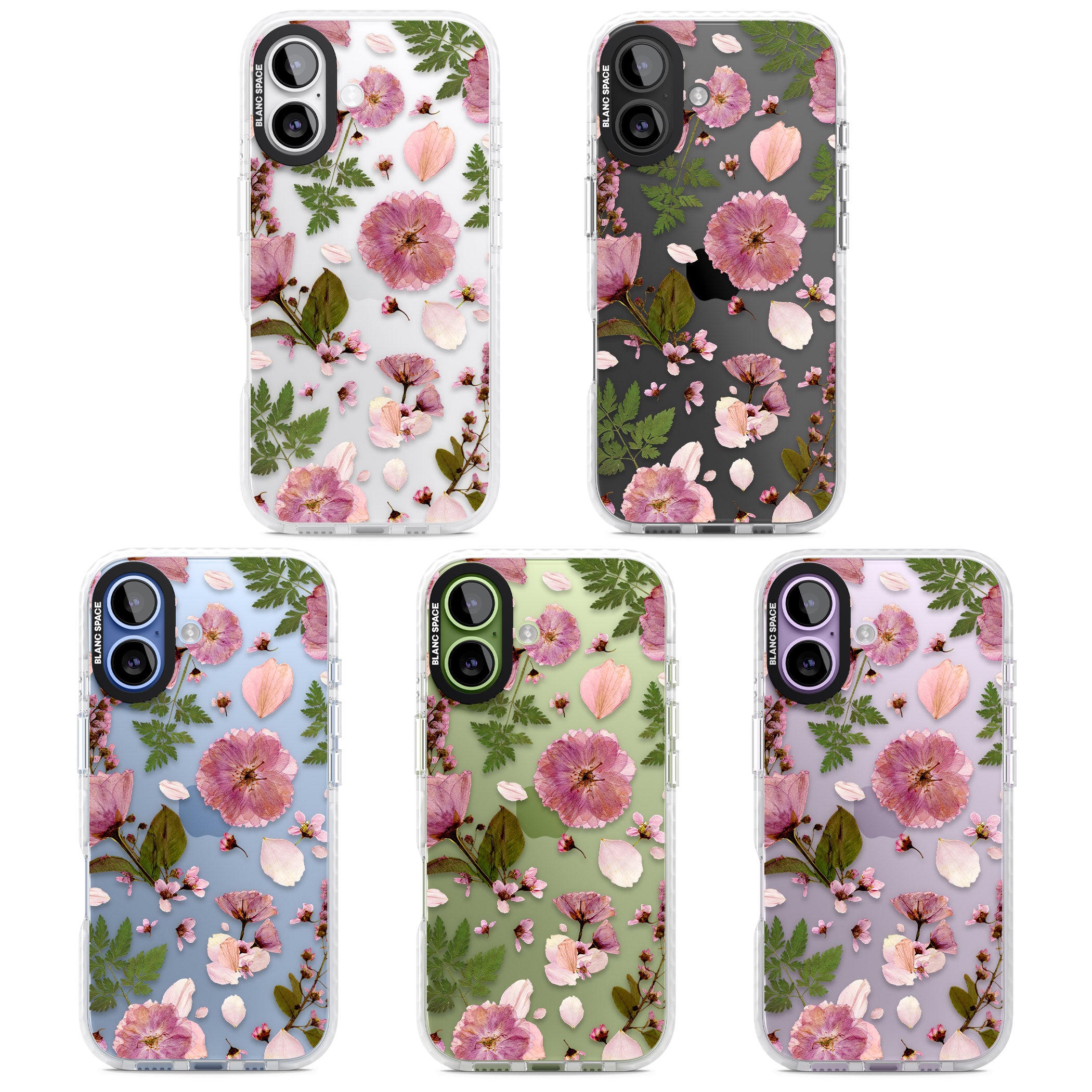 Blossom Bouquet iPhone 17 Impact Clear Phone Case APT Impact Protection