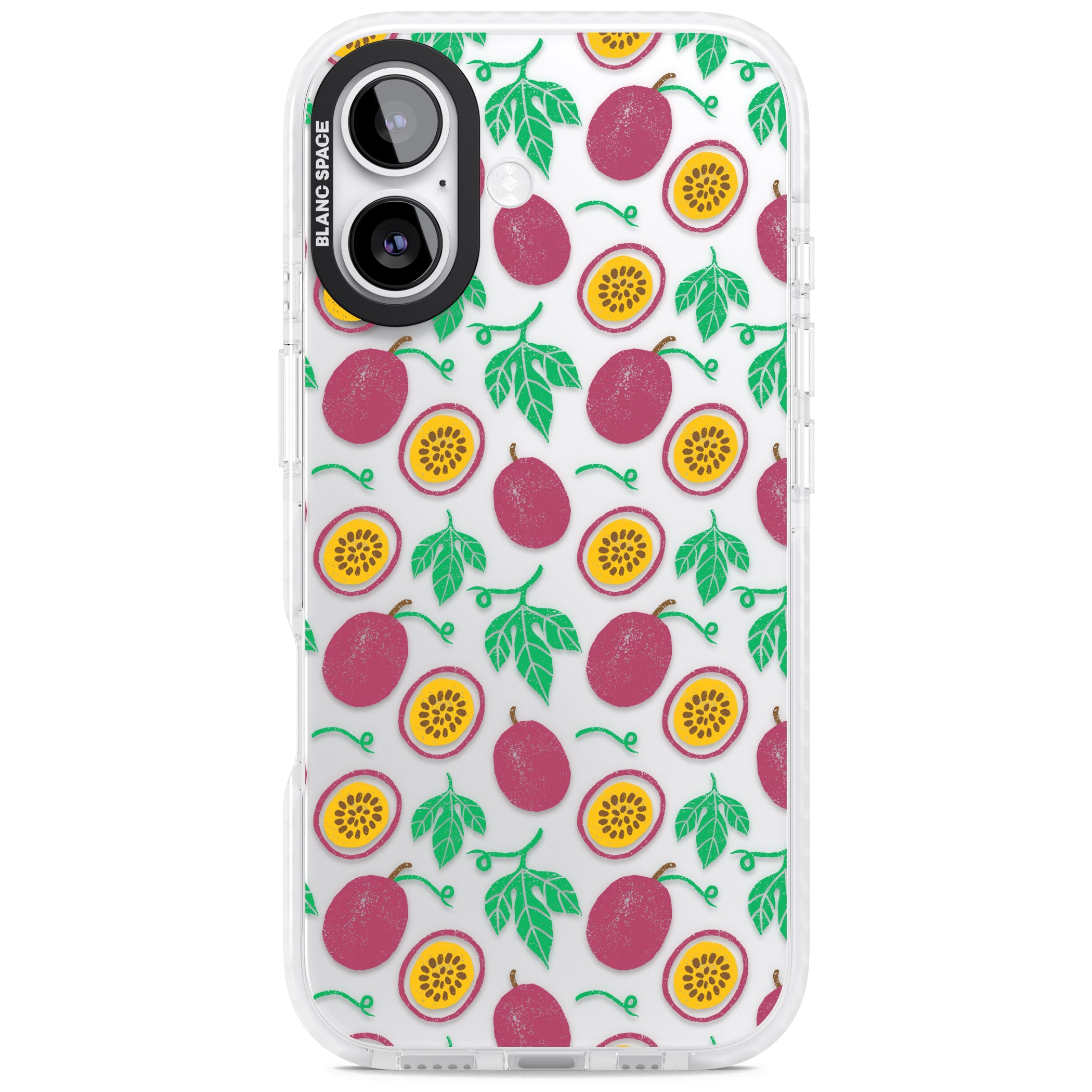 Passion Fruit Paradise iPhone 17 Impact Clear Phone Case