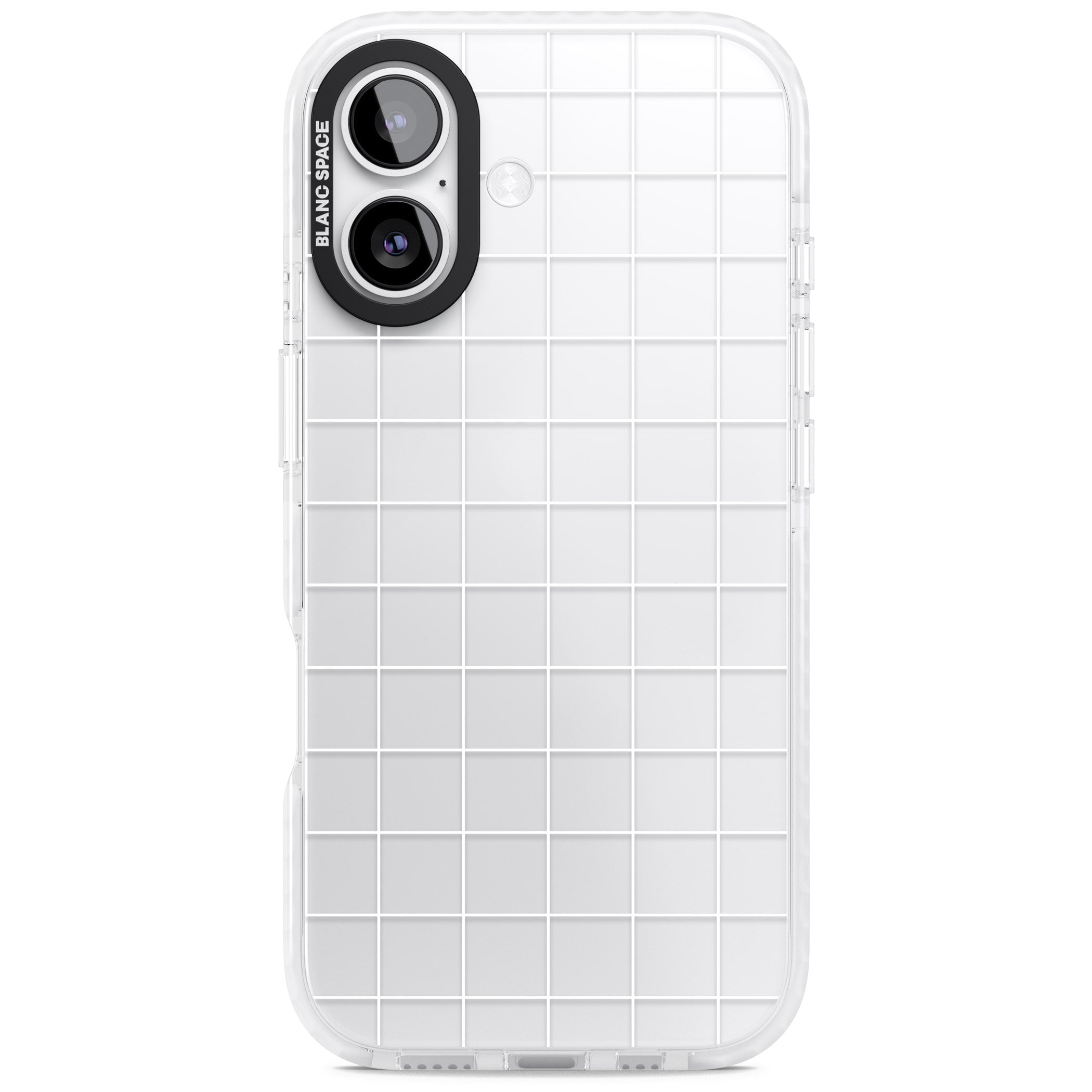 Modern Grid iPhone 17 Impact Clear Phone Case