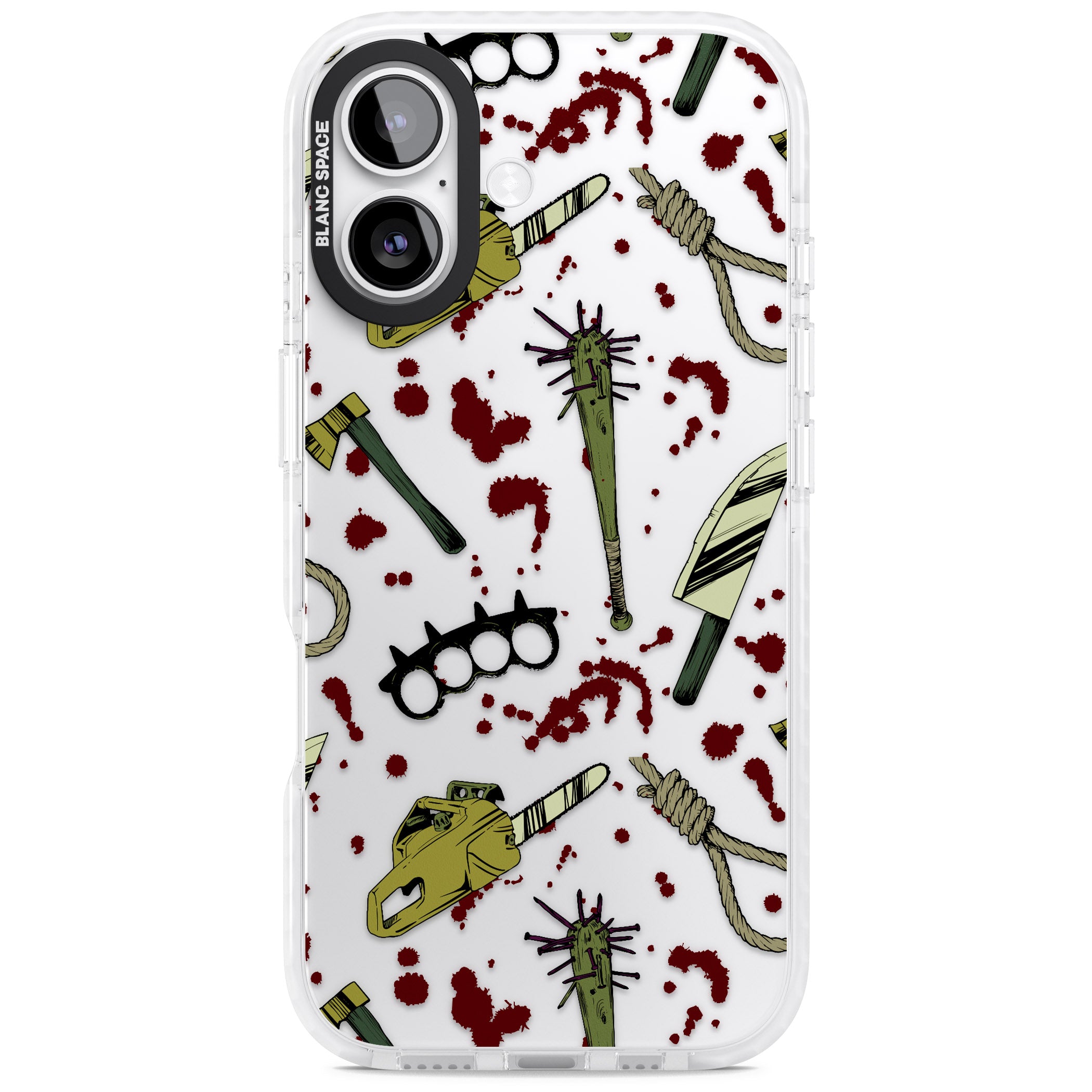 Movie Massacre iPhone 17 Impact Clear Phone Case