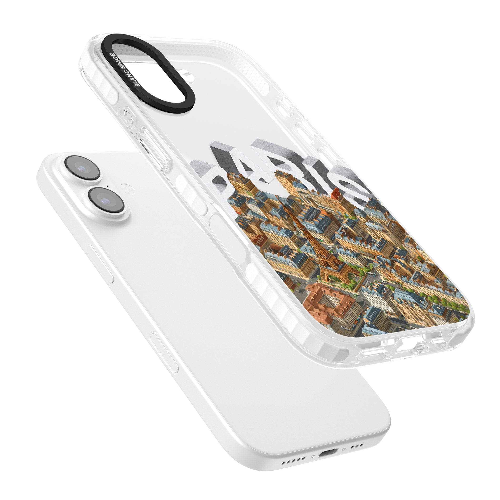Paris iPhone 17 Impact Clear Phone Case Colours