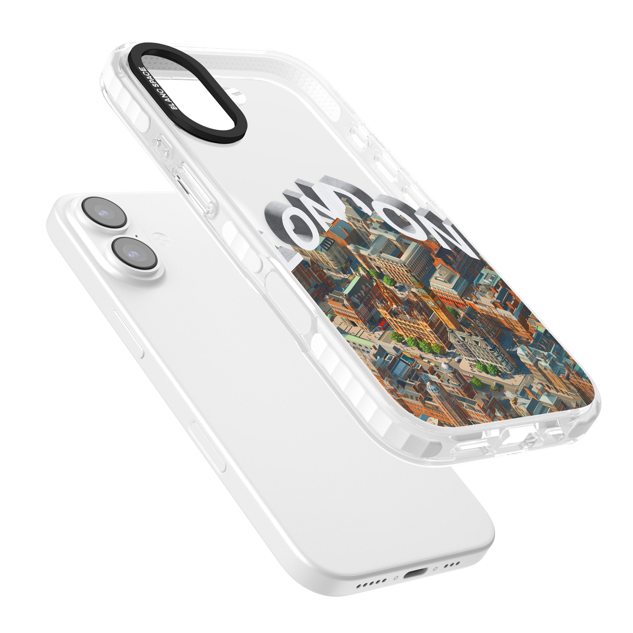 London iPhone 17 Impact Clear Phone Case Colours