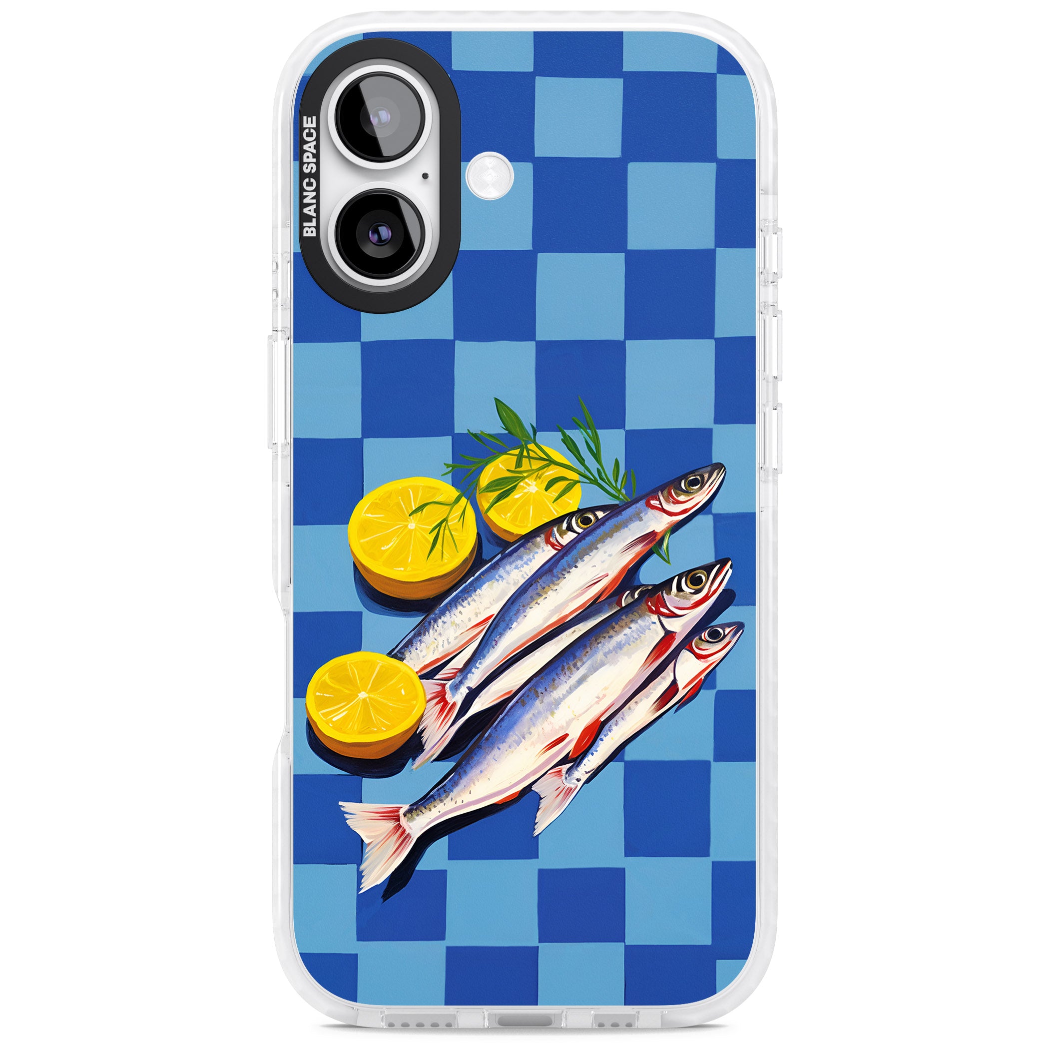 Fish & Lemons iPhone 17 Impact Clear Phone Case