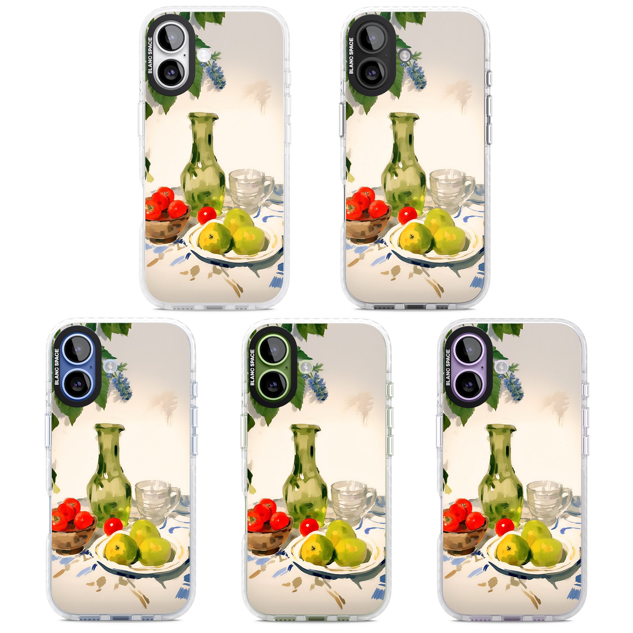 Green Carafe iPhone 17 Impact Clear Phone Case APT Impact Protection