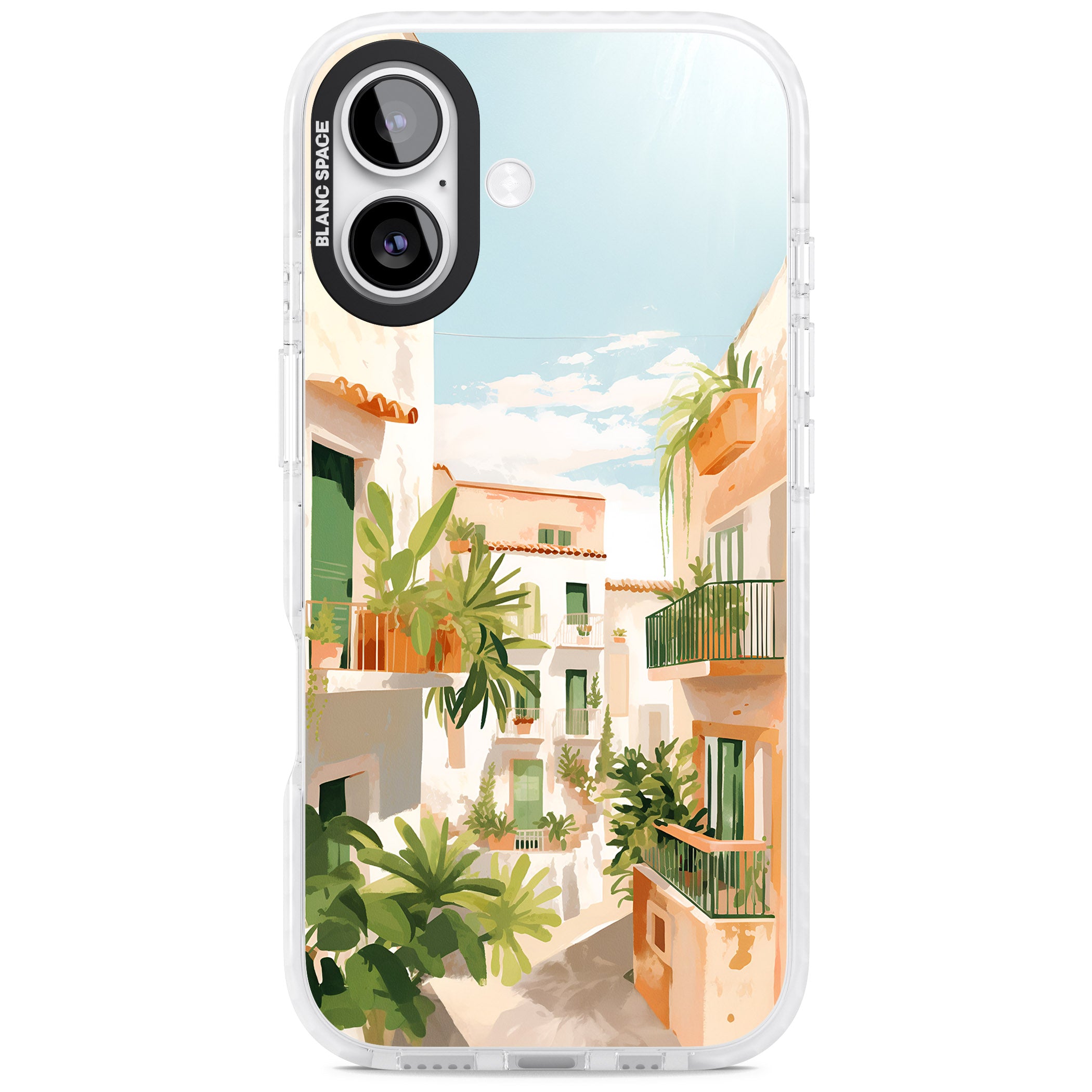 Tuscan Balconies iPhone 17 Impact Clear Phone Case