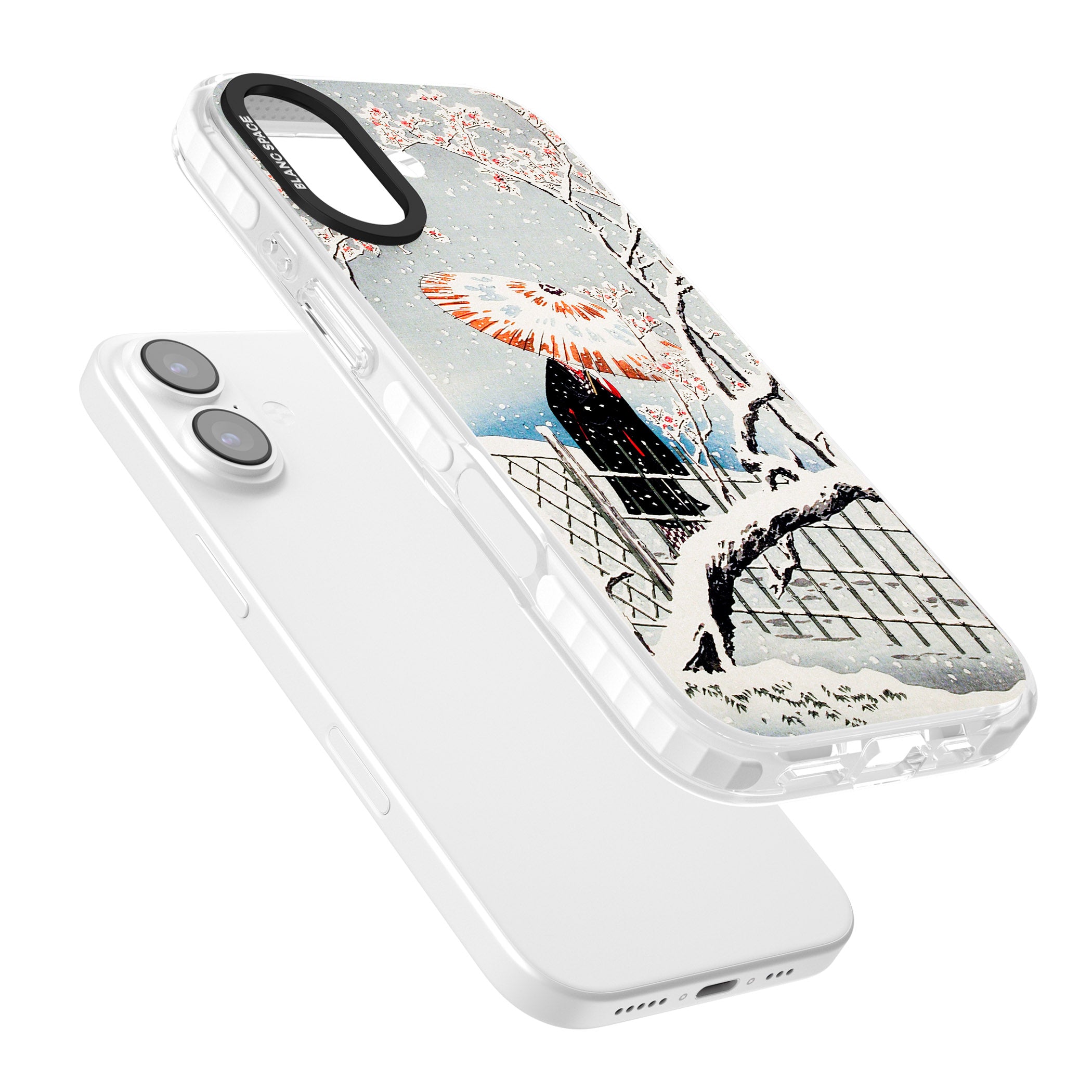 Plum Tree In Snow By Hiroaki Takahashi iPhone 17 Impact Clear Phone Case Colours