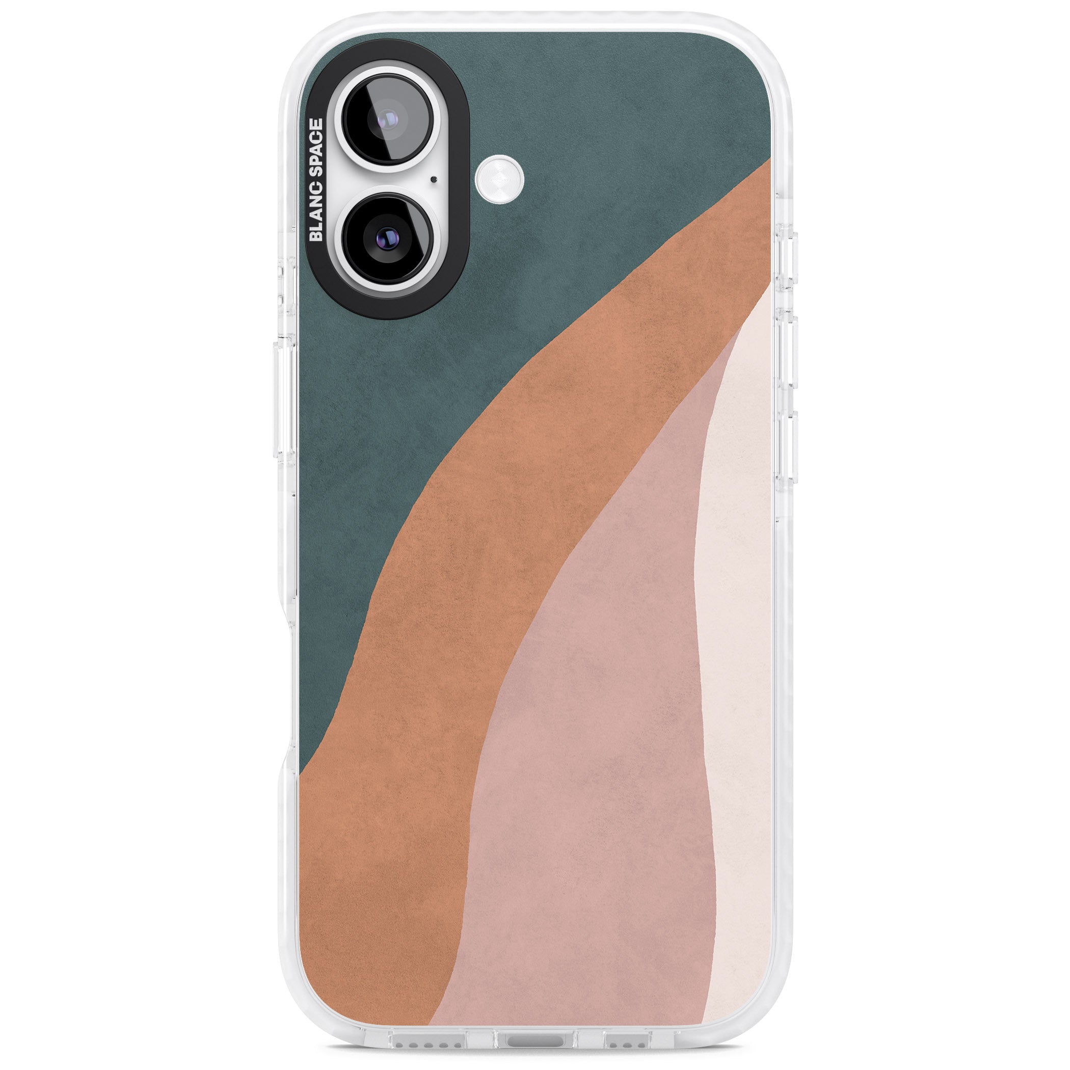 Earthwave Abstract iPhone 17 Impact Pro Clear Phone Case