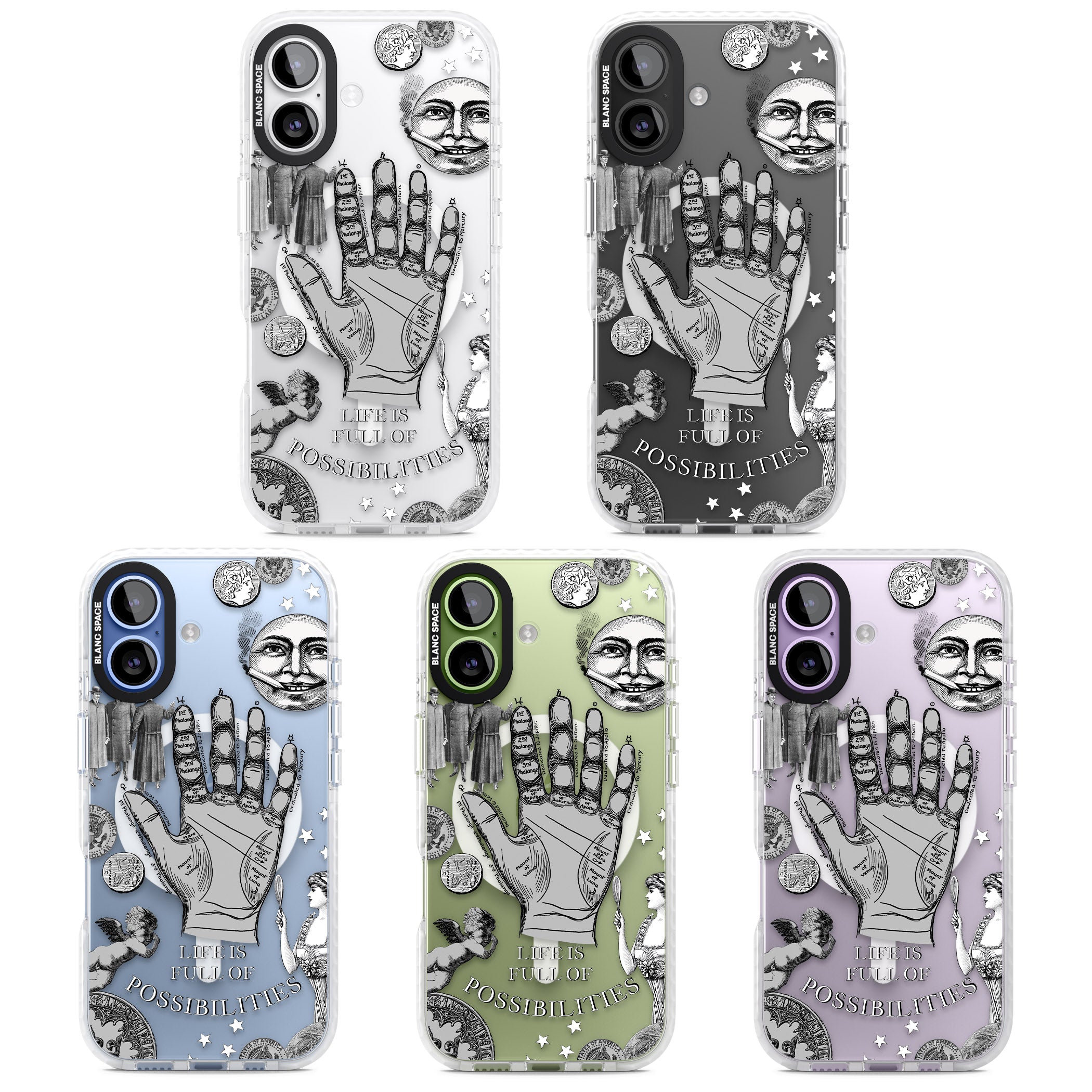 Life Is Full Of Possibilities iPhone 17 Impact Pro Clear Phone Case APT Impact Protection