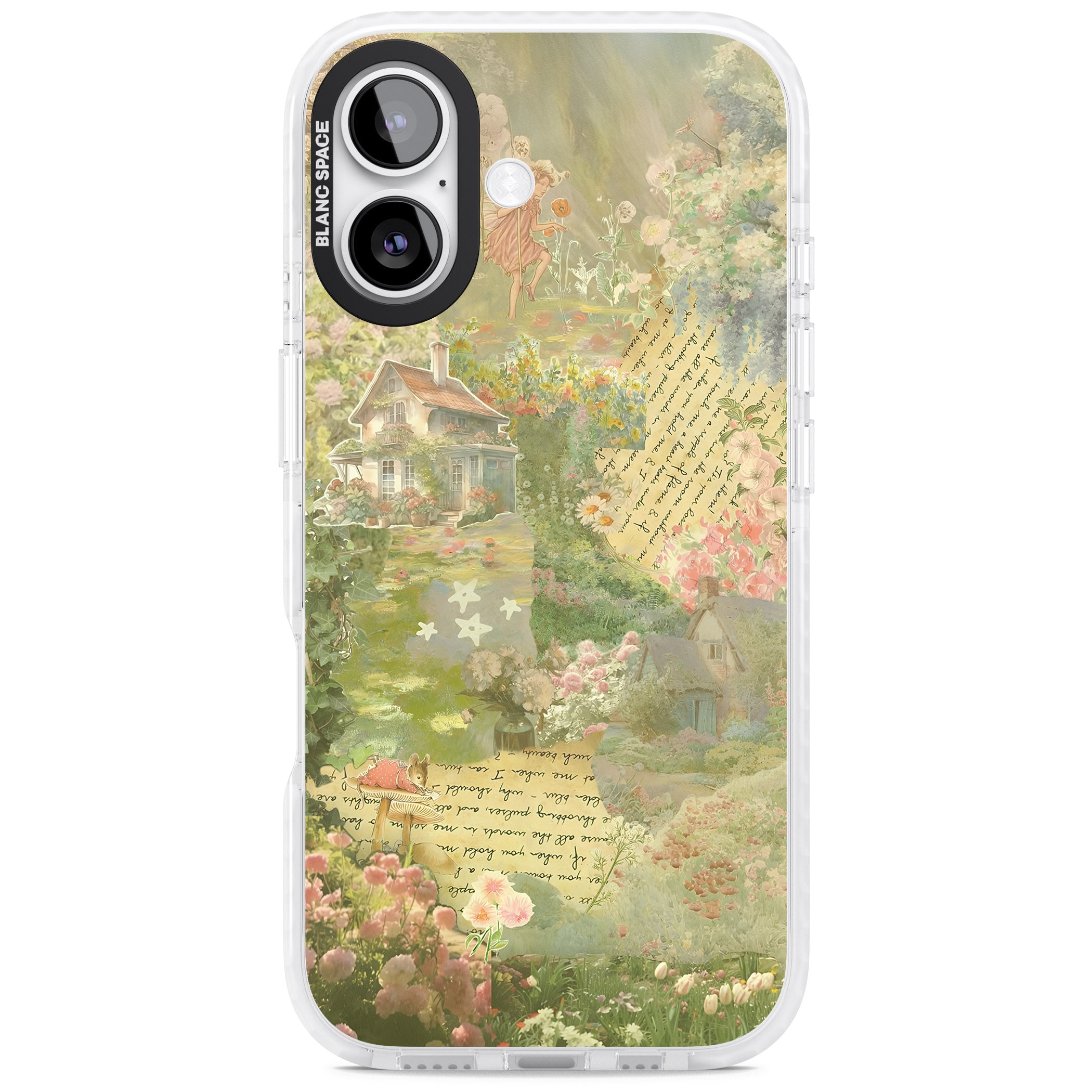 Soft Spring Collage iPhone 17 Impact Pro Clear Phone Case