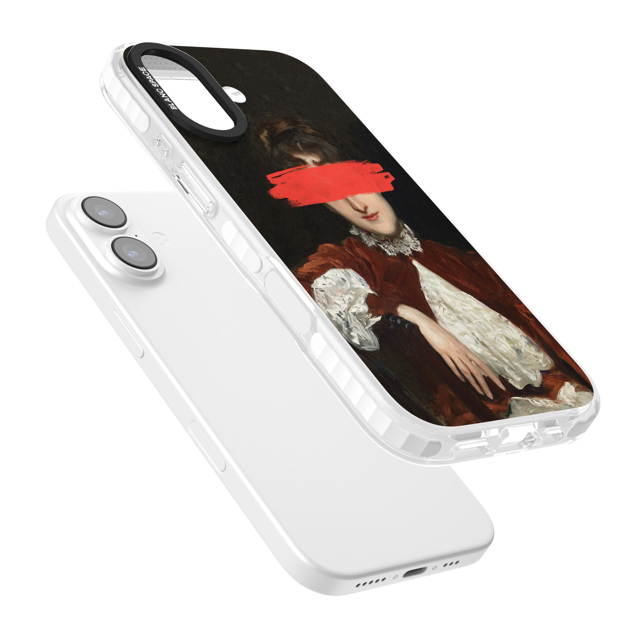 Paint Stroke iPhone 17 Impact Pro Clear Phone Case Colours