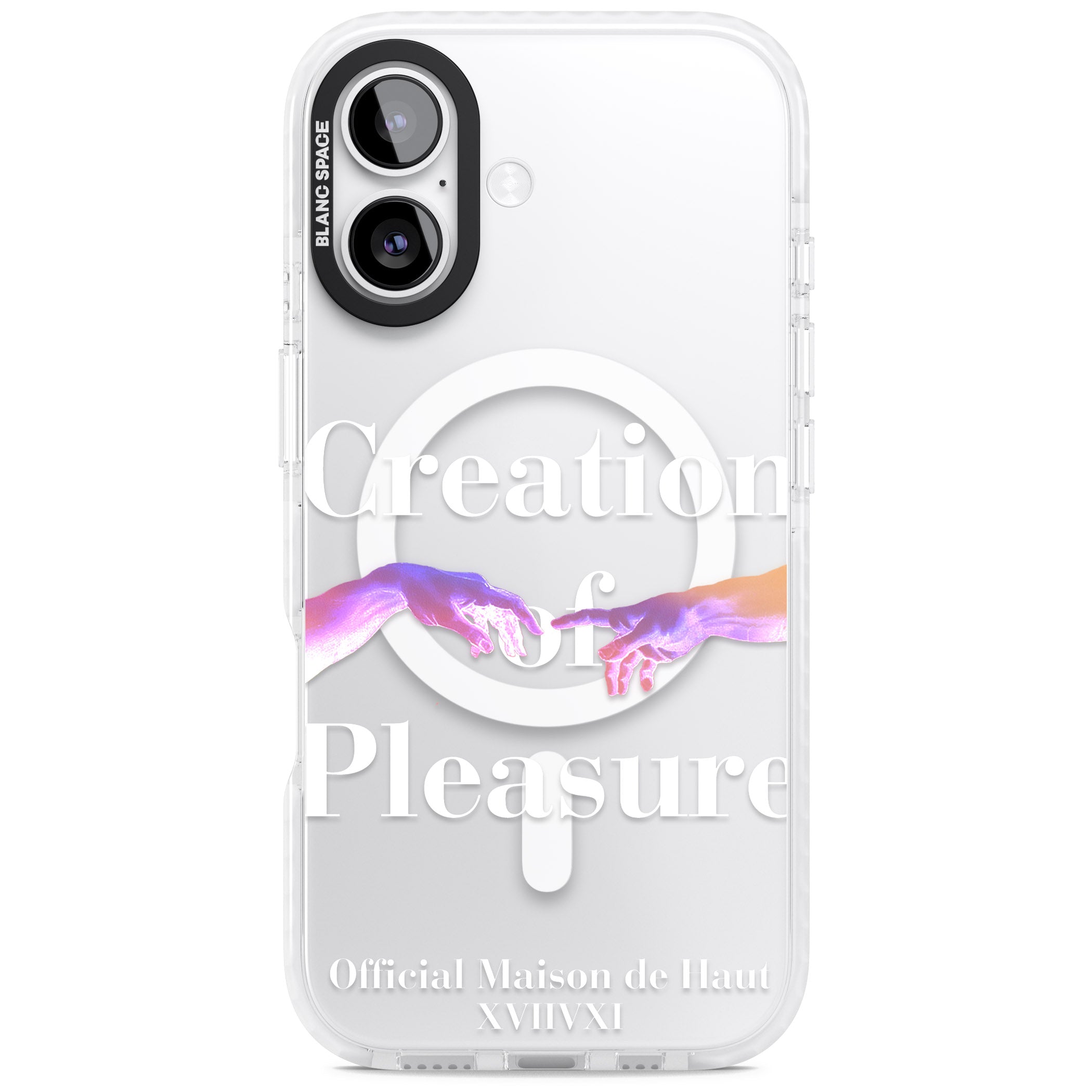 Creation Of Pleasure iPhone 17 Impact Pro Clear Phone Case
