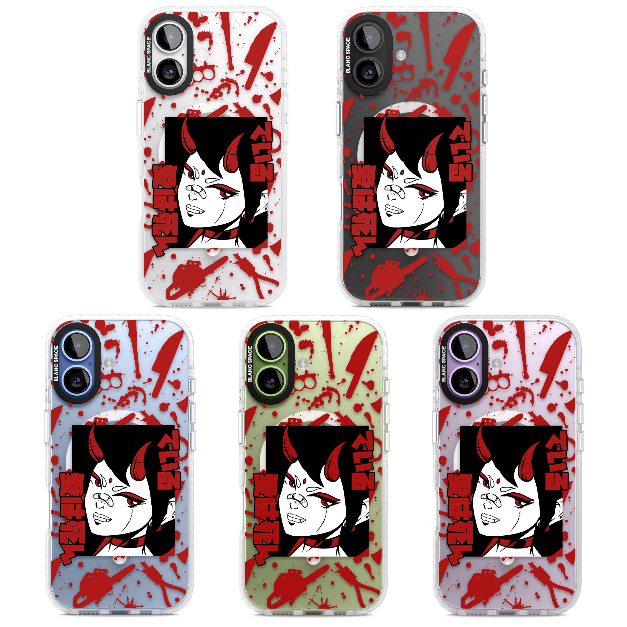 She'S A Devil iPhone 17 Impact Pro Clear Phone Case APT Impact Protection