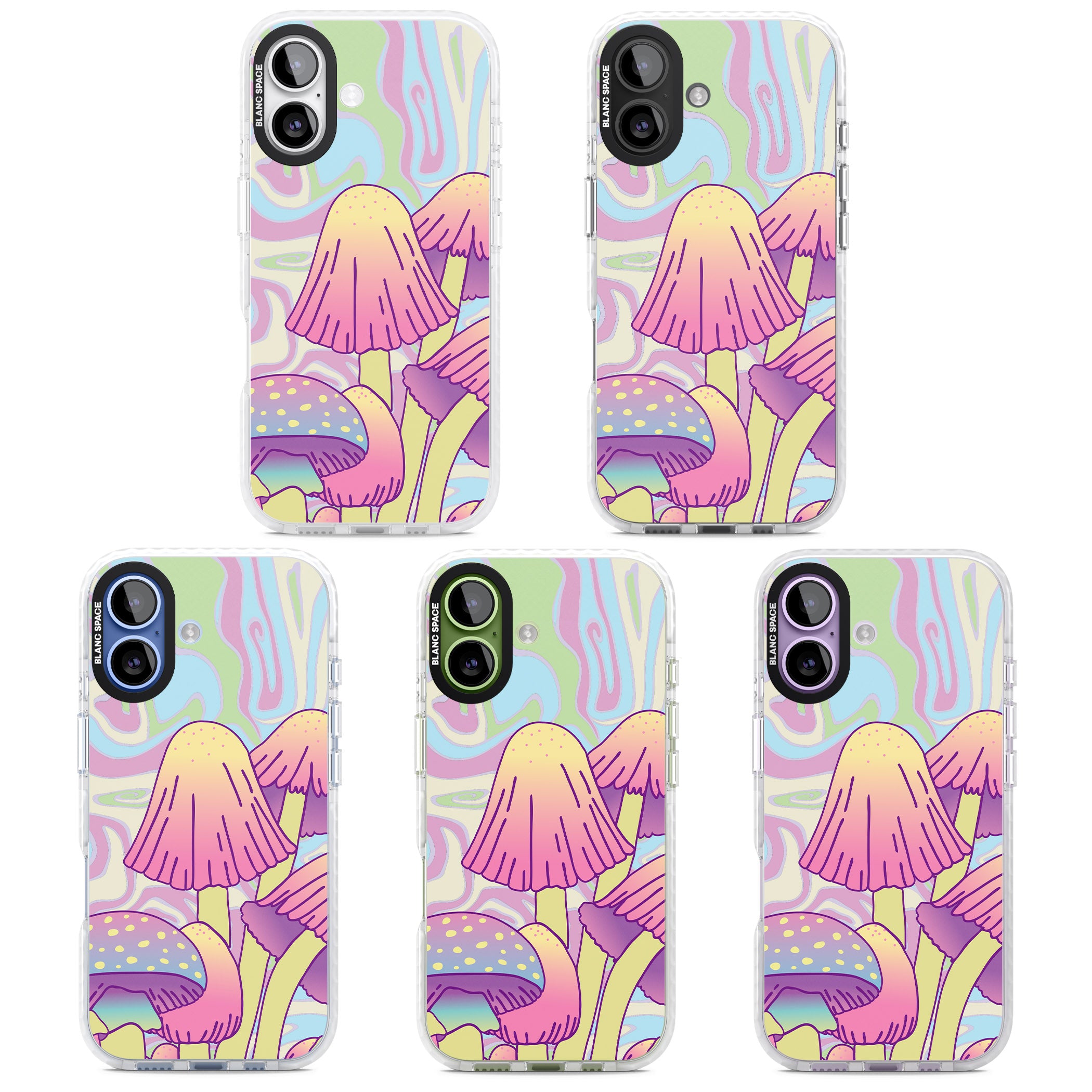 Shroomin' iPhone 17 Impact Pro Clear Phone Case APT Impact Protection