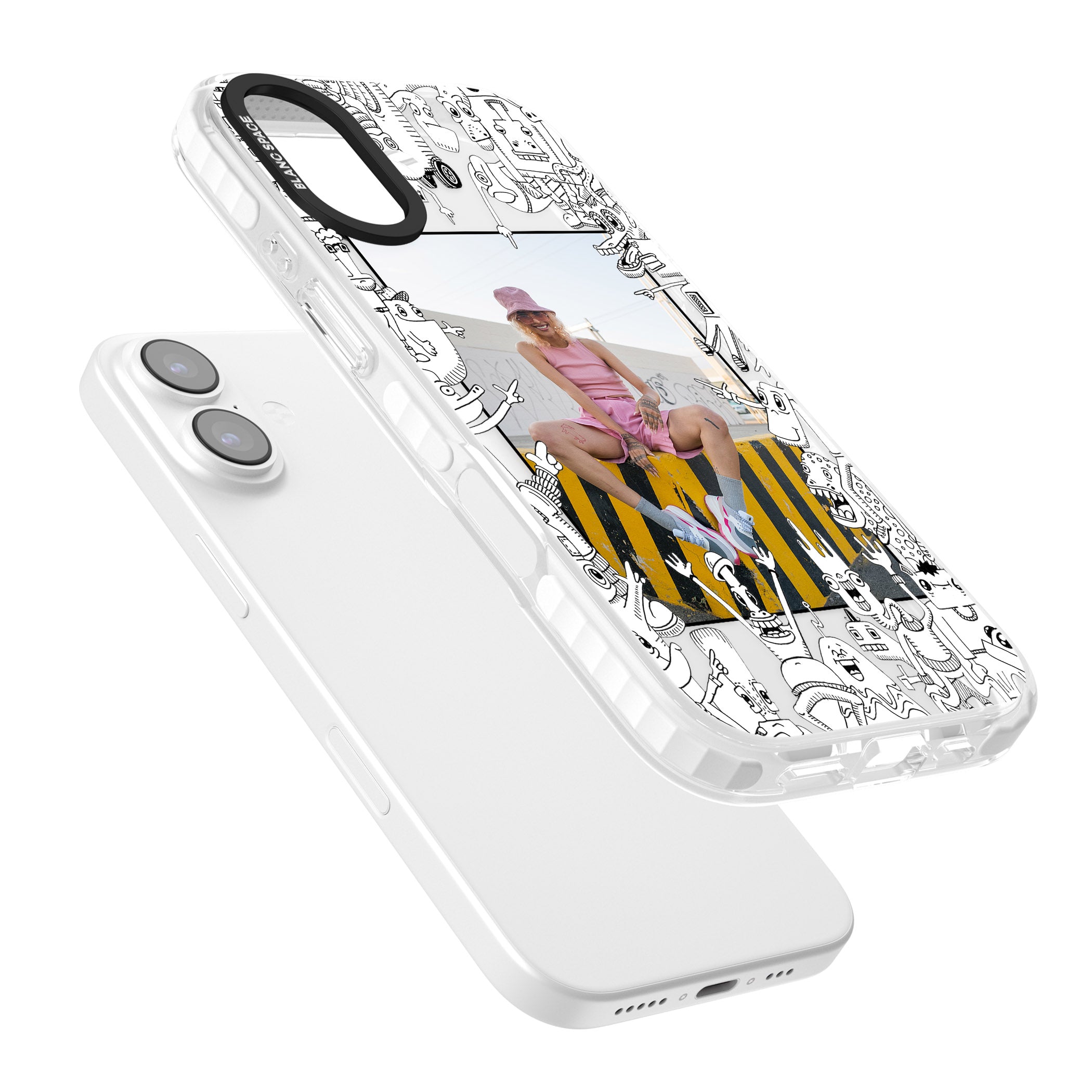 Personalised Look At This Photo Case iPhone 17 Impact Pro Clear Phone Case Colours