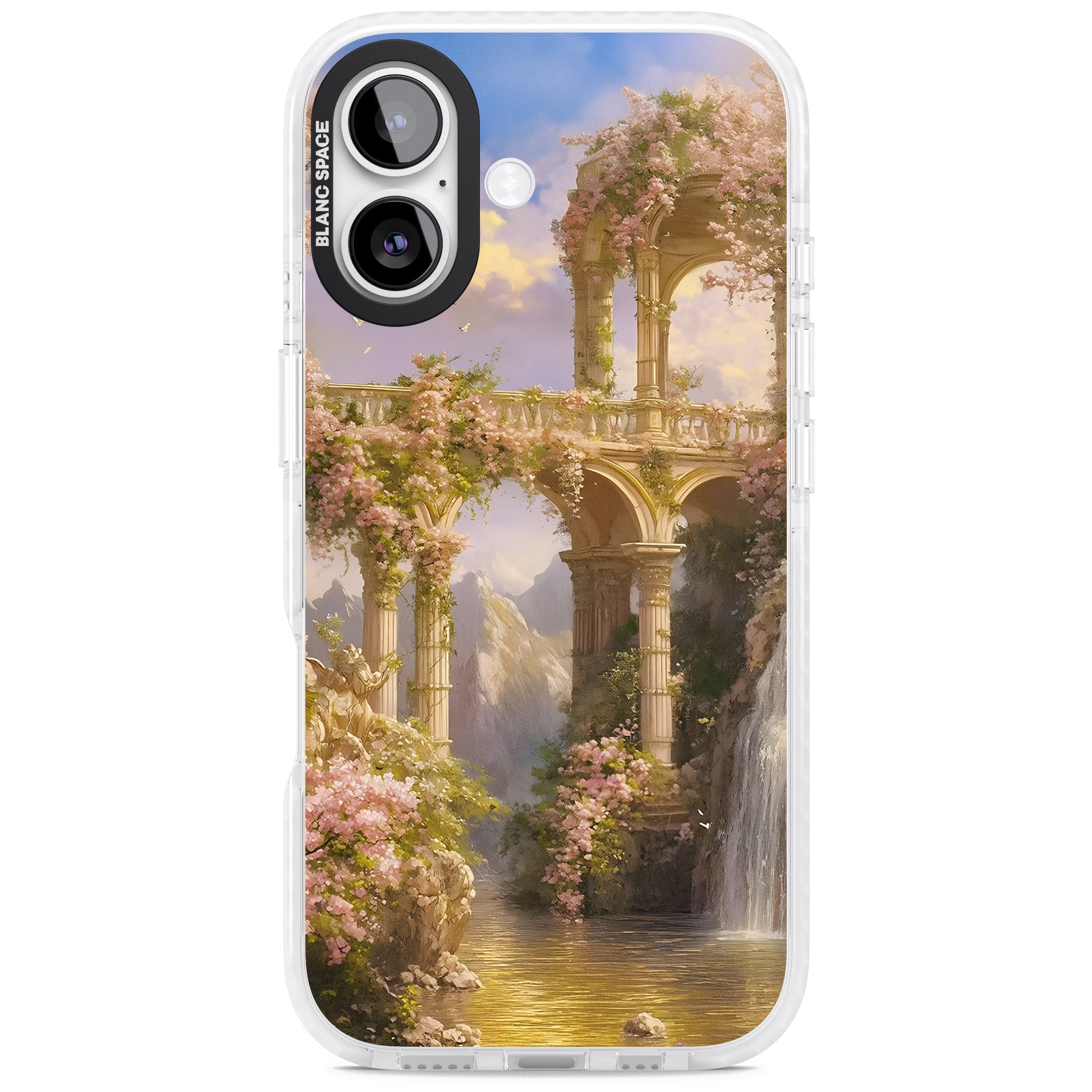 Castle River iPhone 17 Impact Pro Clear Phone Case