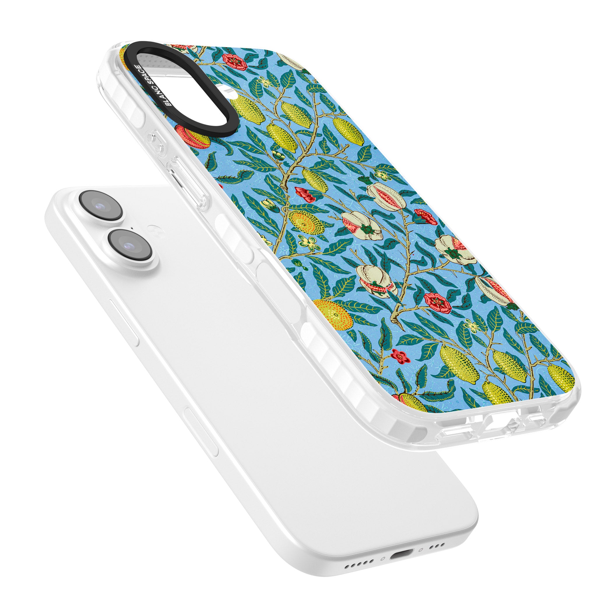 Vintage Fruits iPhone 17 Impact Pro Clear Phone Case Colours