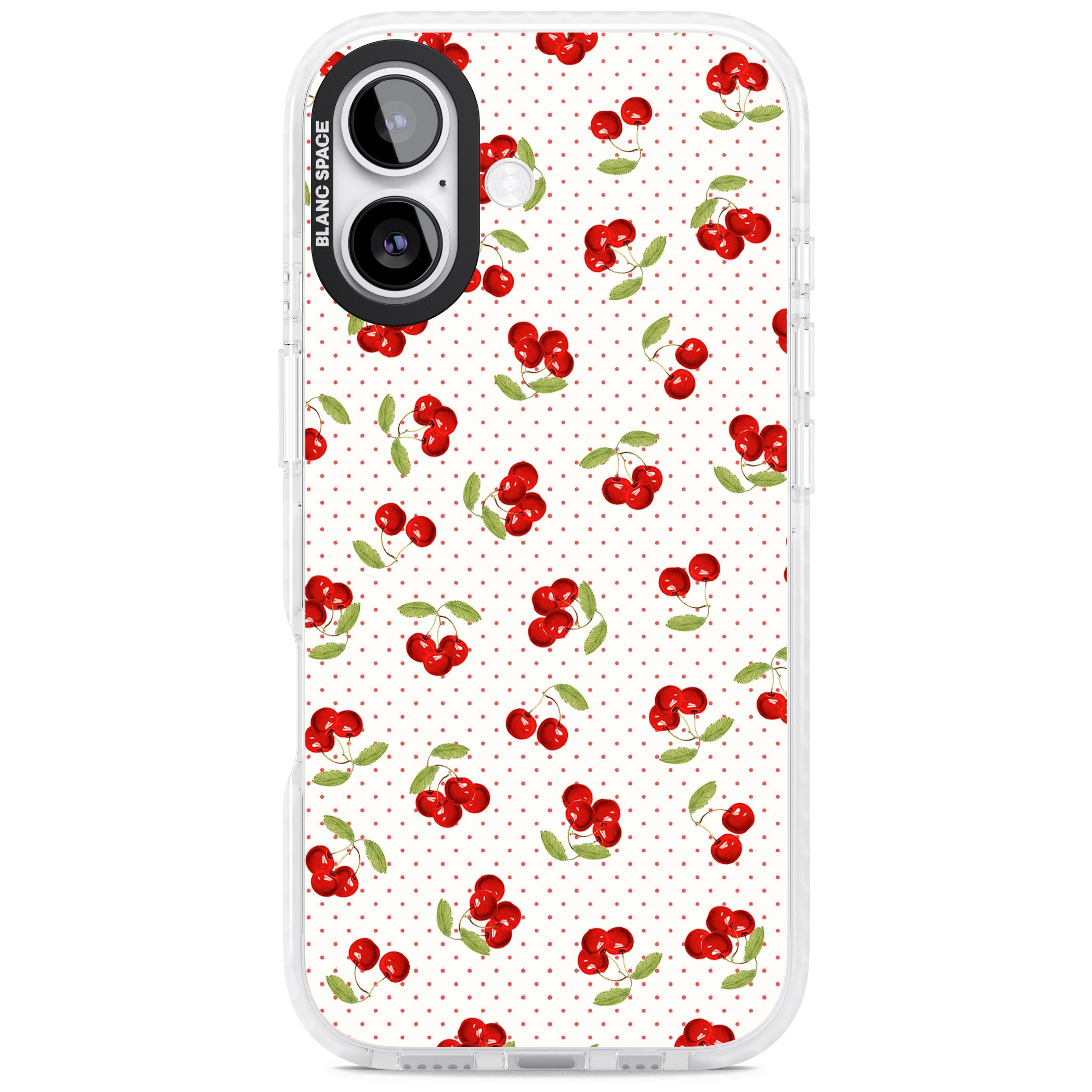 Cherry Picking iPhone 17 Impact Pro Clear Phone Case
