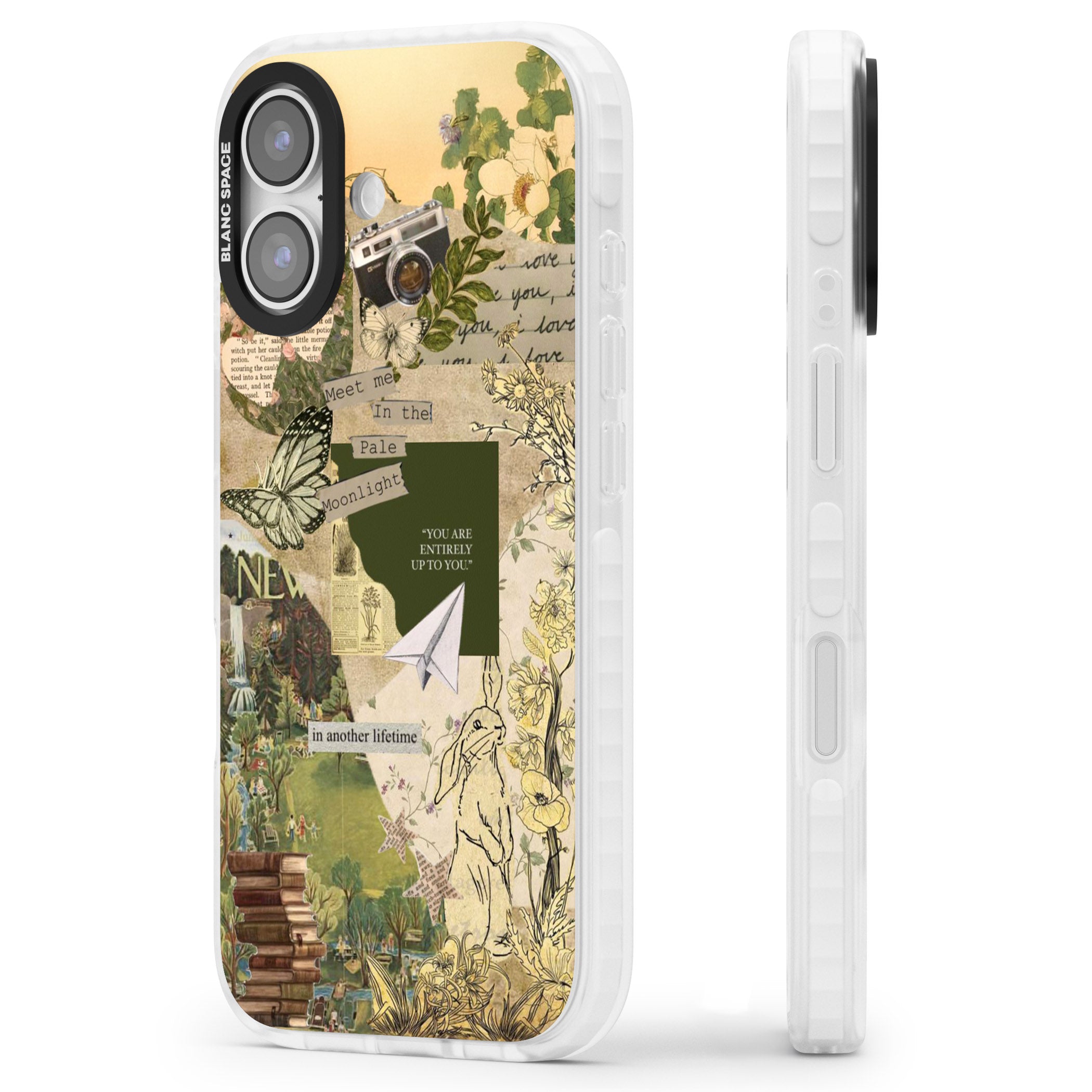 Country Wonderland iPhone 17 Impact Pro Clear Phone Case Side Profile