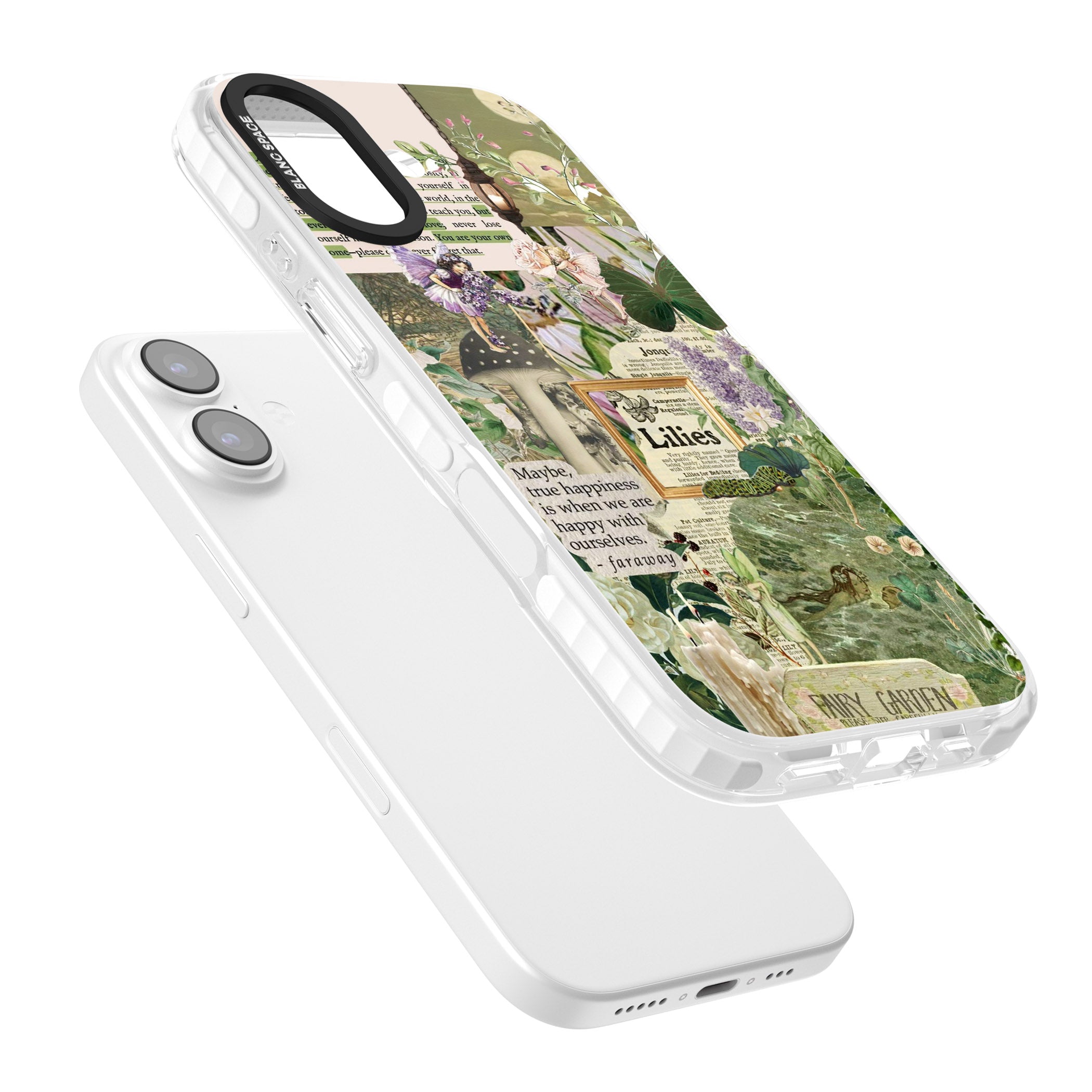 Fairy Garden iPhone 17 Impact Pro Clear Phone Case Colours