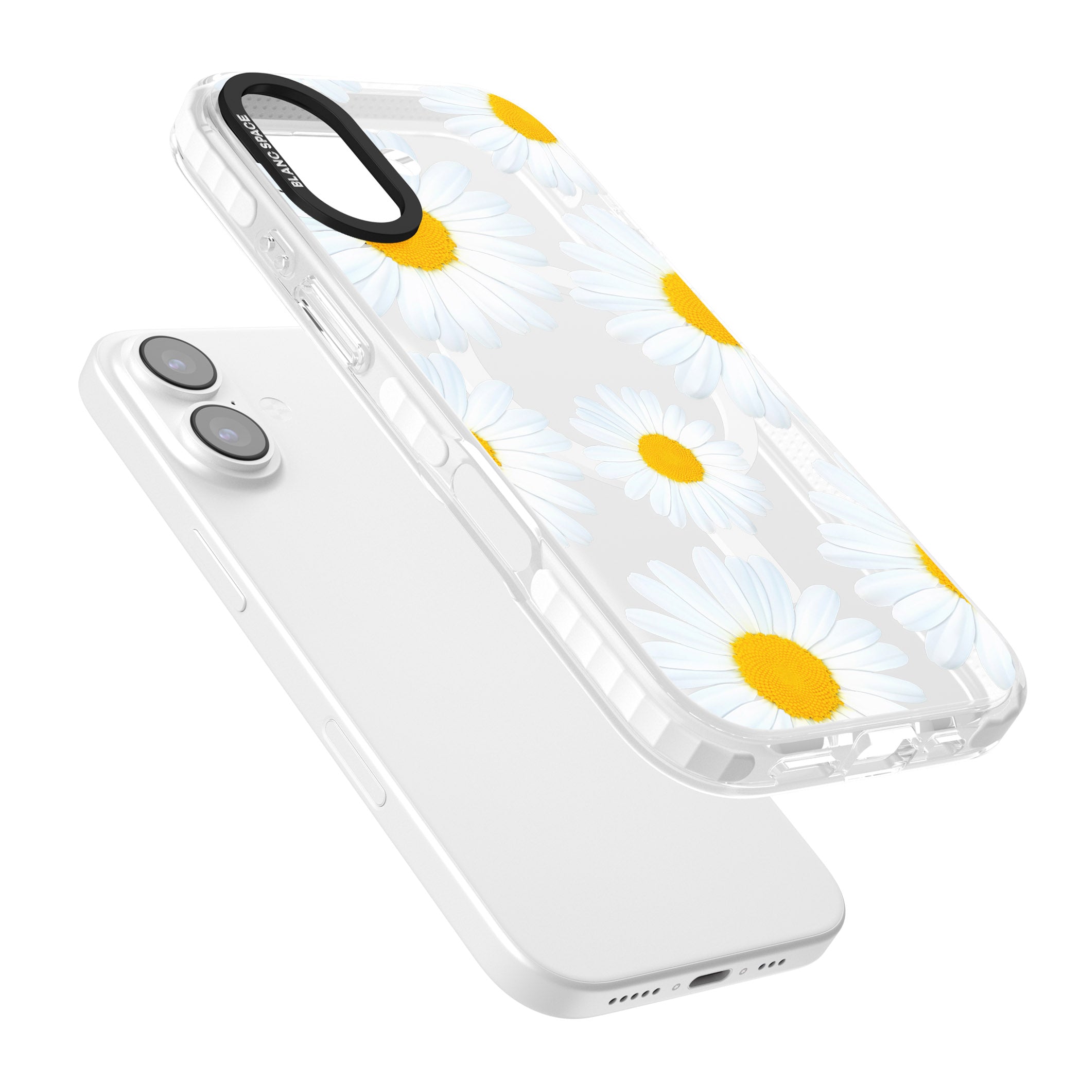 Summer Daisy iPhone 17 Impact Pro Clear Phone Case Colours