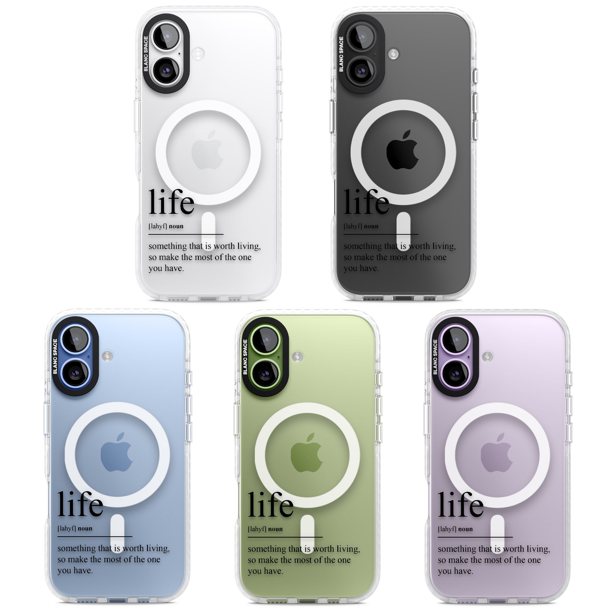 Life iPhone 17 Impact Pro Clear Phone Case APT Impact Protection