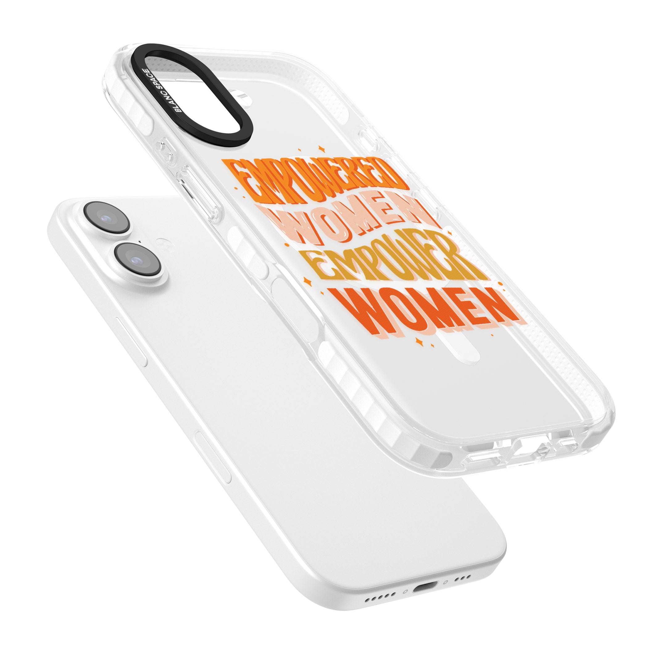 Empowered Women iPhone 17 Impact Pro Clear Phone Case Colours