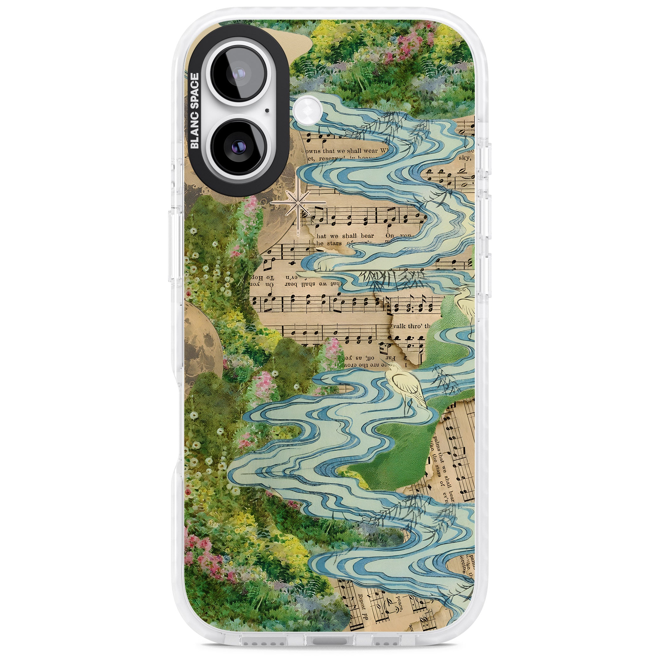 Musical River iPhone 17 Impact Pro Clear Phone Case